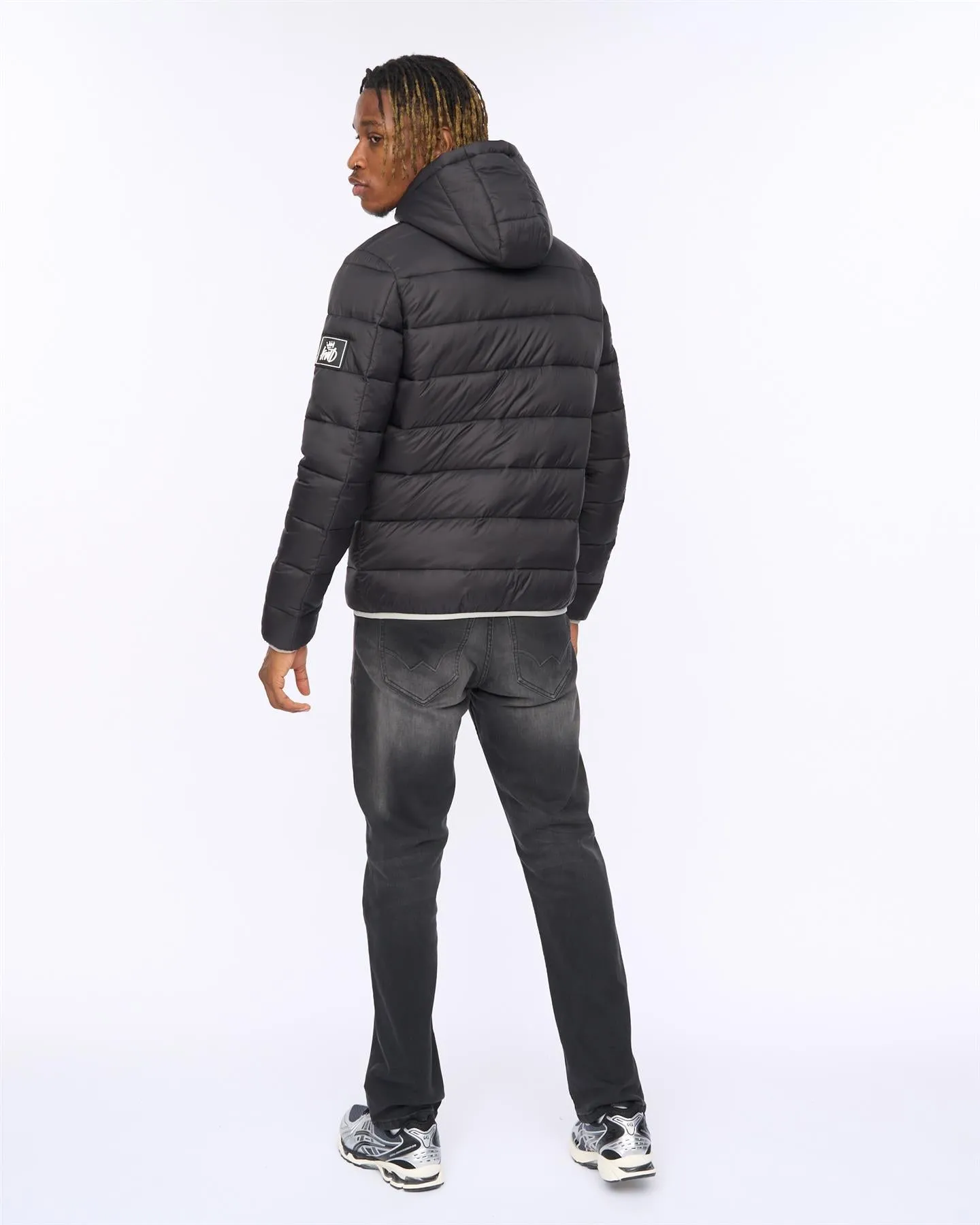 Mens Barcana Puffer Jacket Black sold by Brand Corner product image thumbnail 4