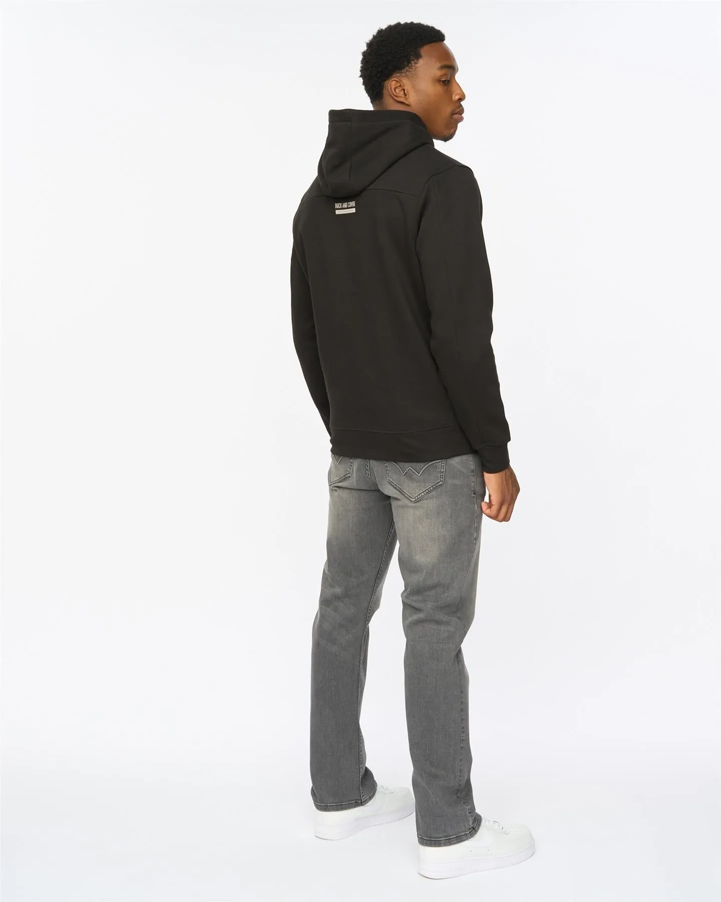 Mens Brammers V2 Hoodie Black sold by Brand Corner product image thumbnail 5