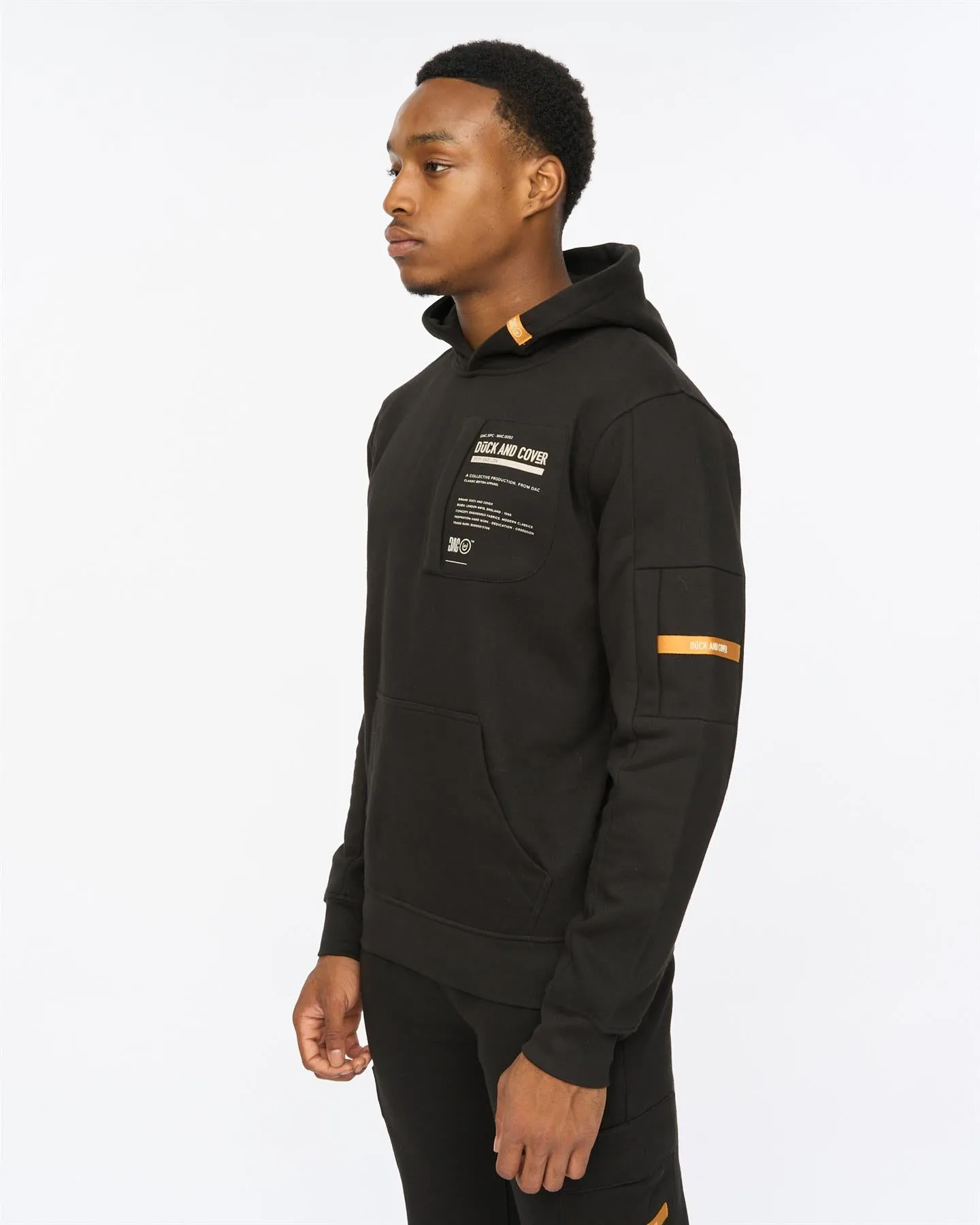 Mens Adamsberg Hoodie Black sold by Brand Corner product image thumbnail 2