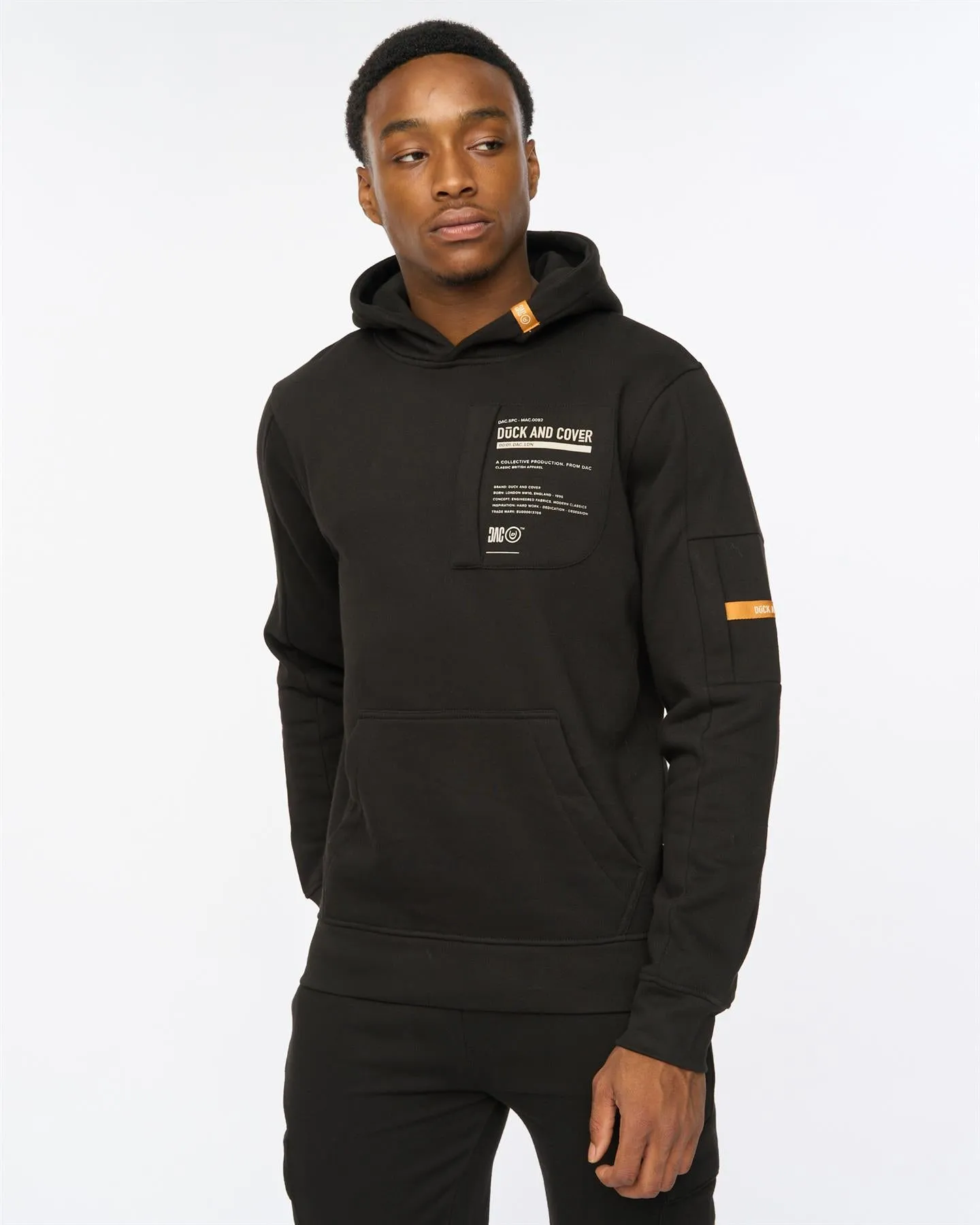 Mens Adamsberg Hoodie Black sold by Brand Corner product image thumbnail 4