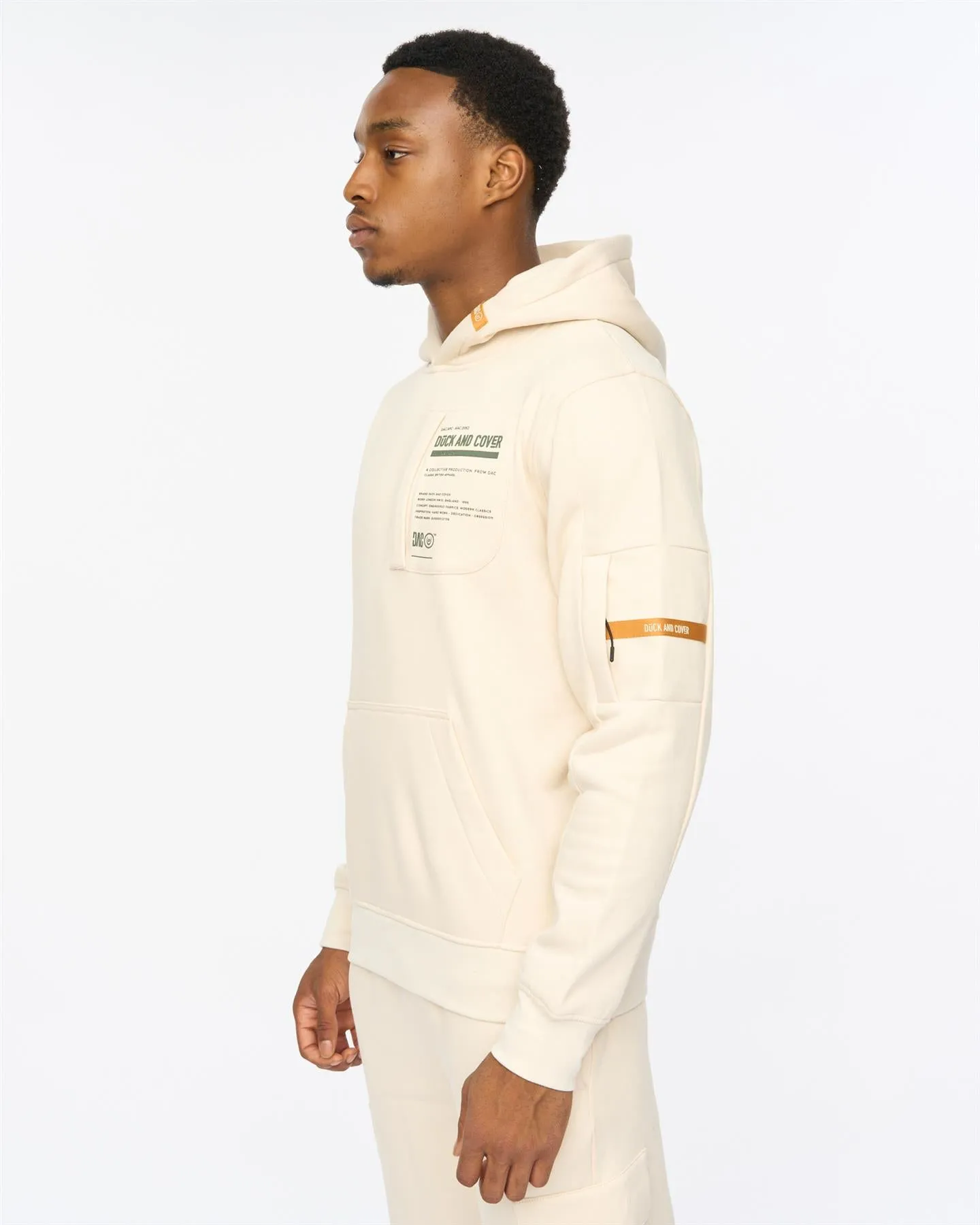 Mens Adamsberg Hoodie Off White sold by Brand Corner product image thumbnail 4