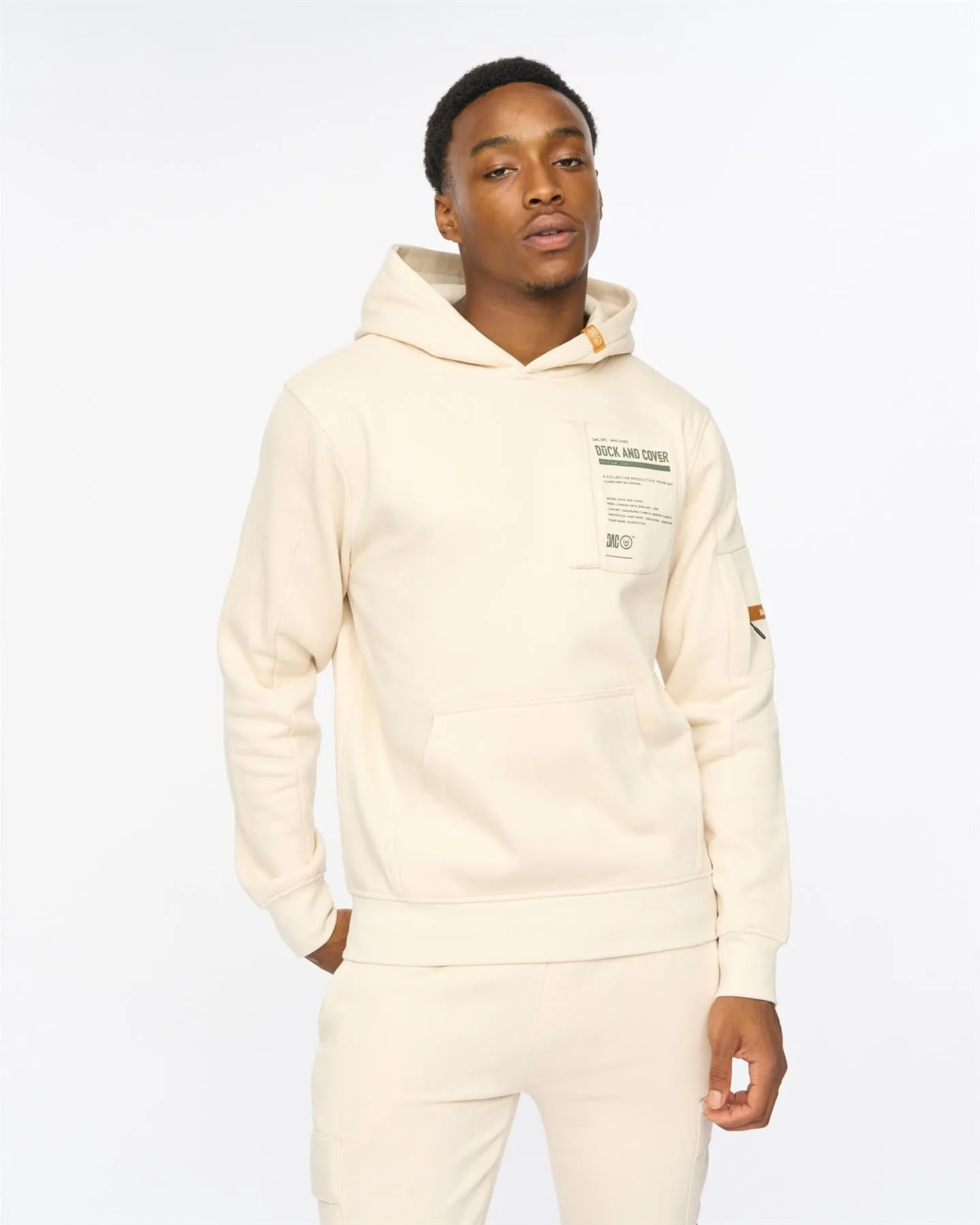 Mens Adamsberg Hoodie Off White sold by Brand Corner product image thumbnail 2