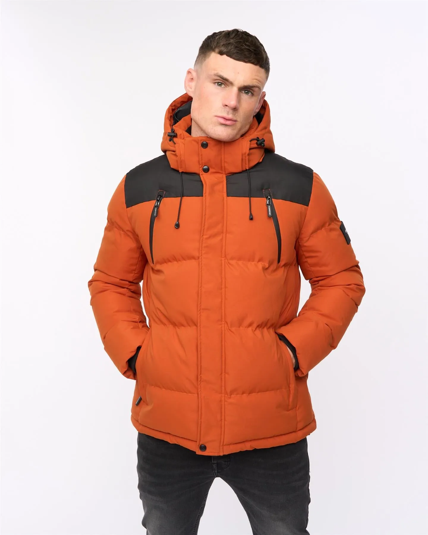 Mens Menray Jacket Burnt Orange sold by Brand Corner product image thumbnail 2