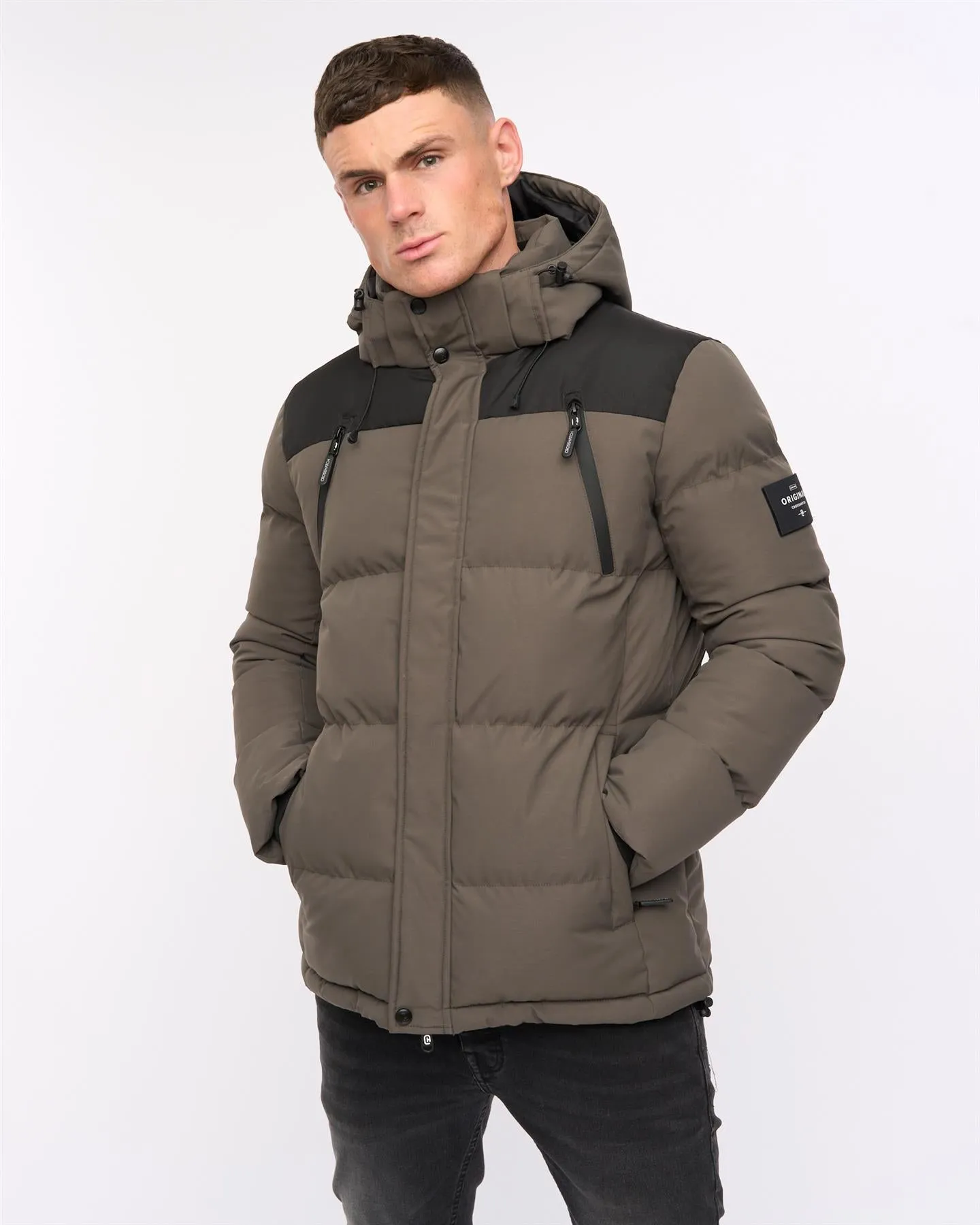 Mens Menray Jacket Olive sold by Brand Corner product image thumbnail 2