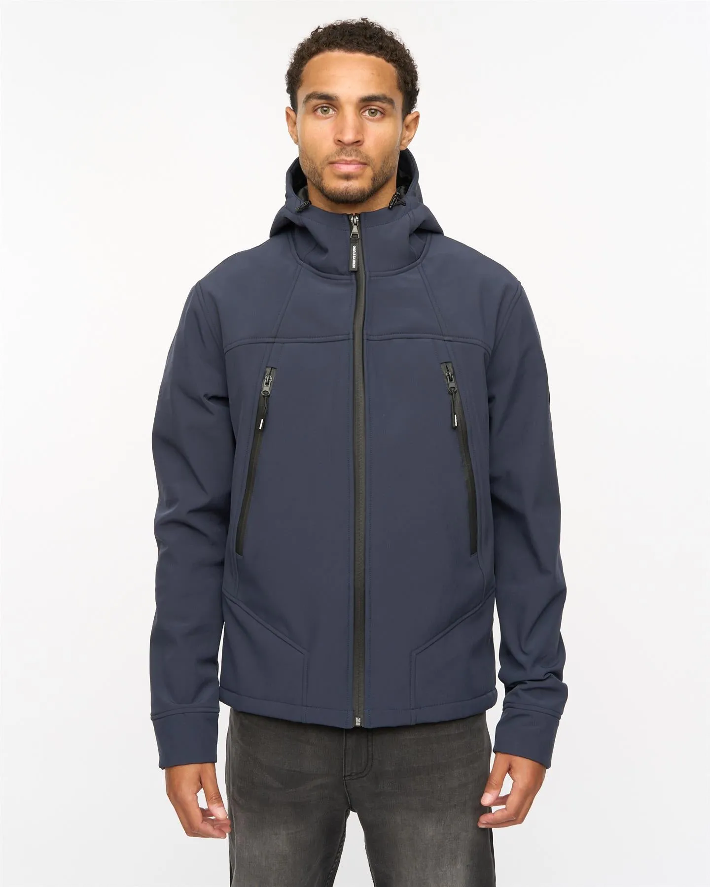 Mens Expand Soft Shell Jacket Navy sold by Brand Corner