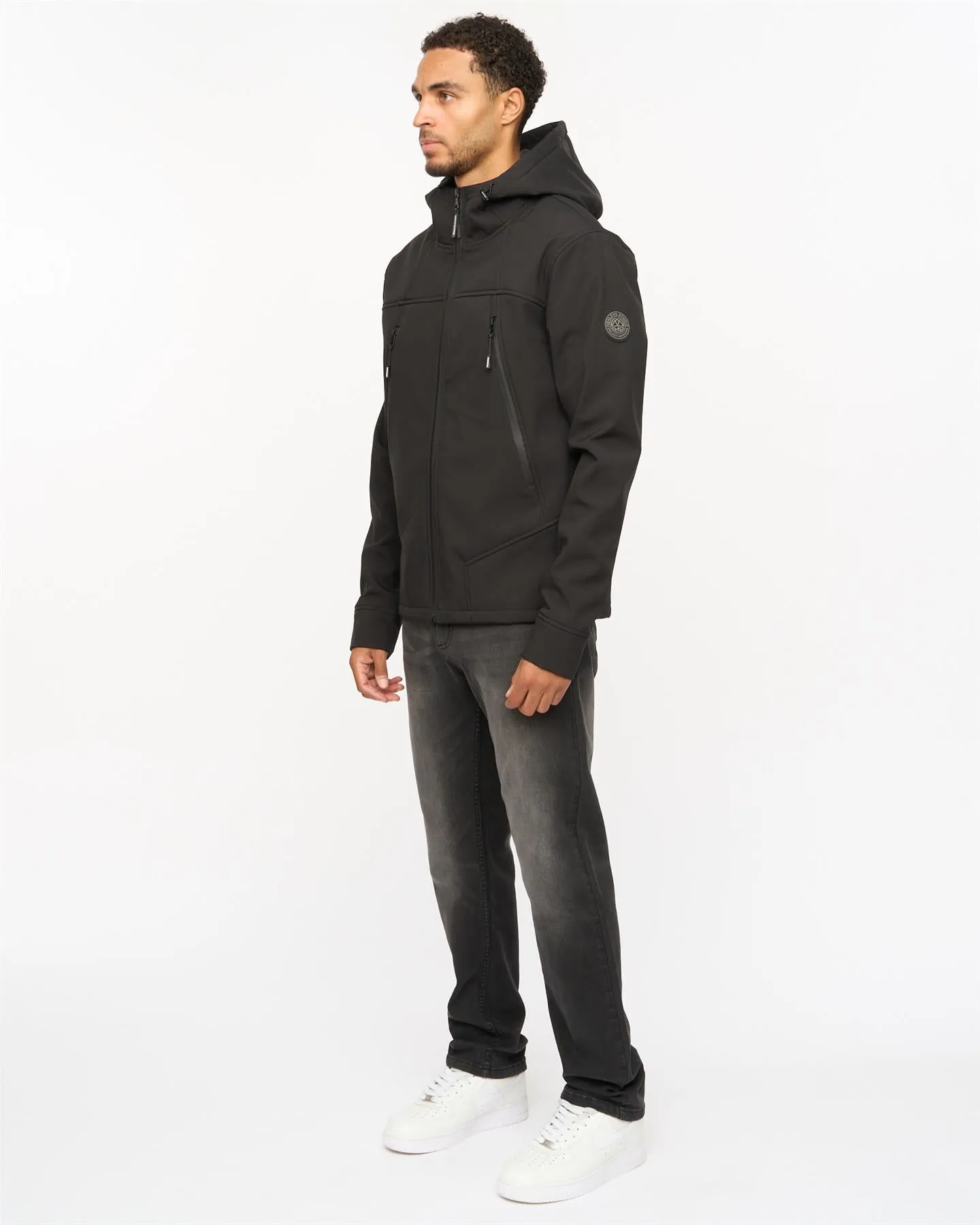 Mens Expand Soft Shell Jacket Black sold by Brand Corner product image thumbnail 3