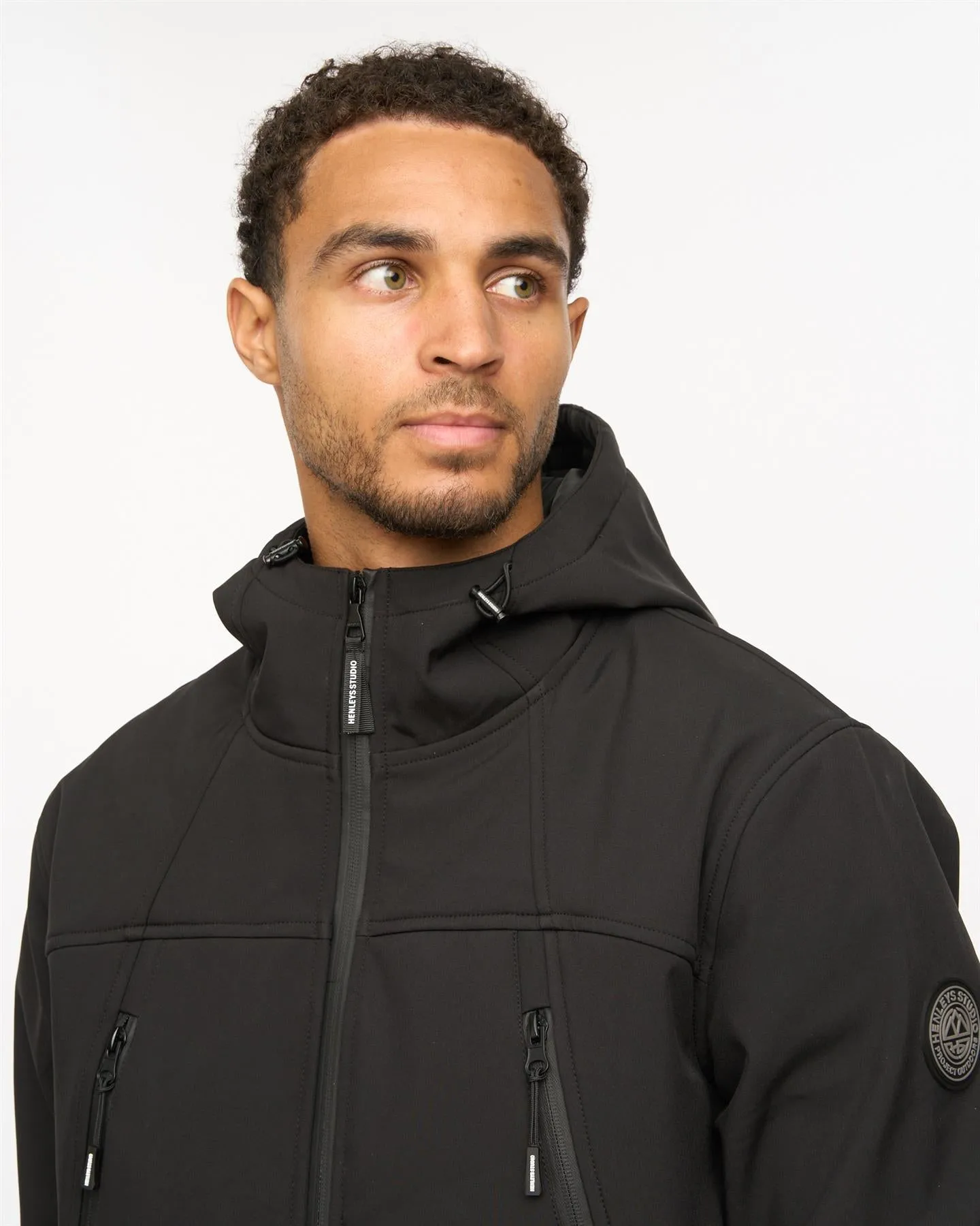 Mens Expand Soft Shell Jacket Black sold by Brand Corner product image thumbnail 5