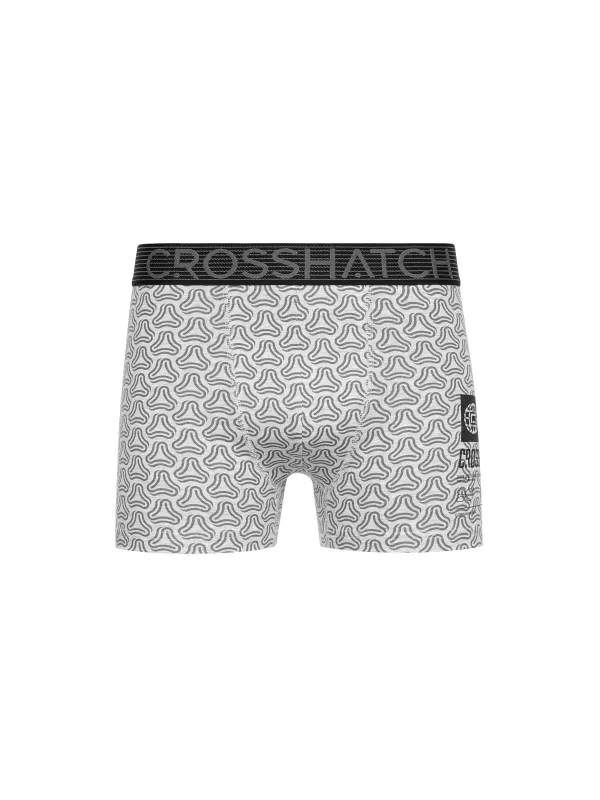 Mens Buzzard Boxers 5pk Grey Marl sold by Brand Corner