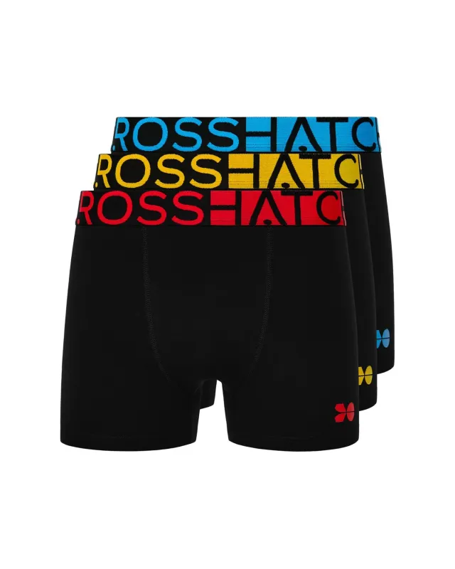 Mens Duron Boxers 3pk Black sold by Brand Corner