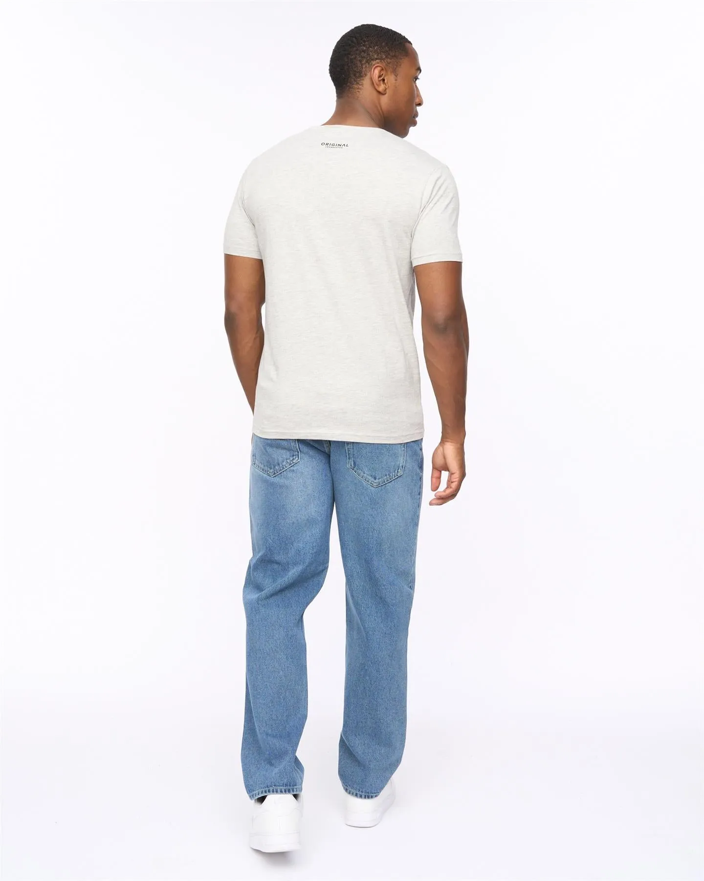 Mens Traptons T-Shirt Grey Marl sold by Brand Corner product image thumbnail 5