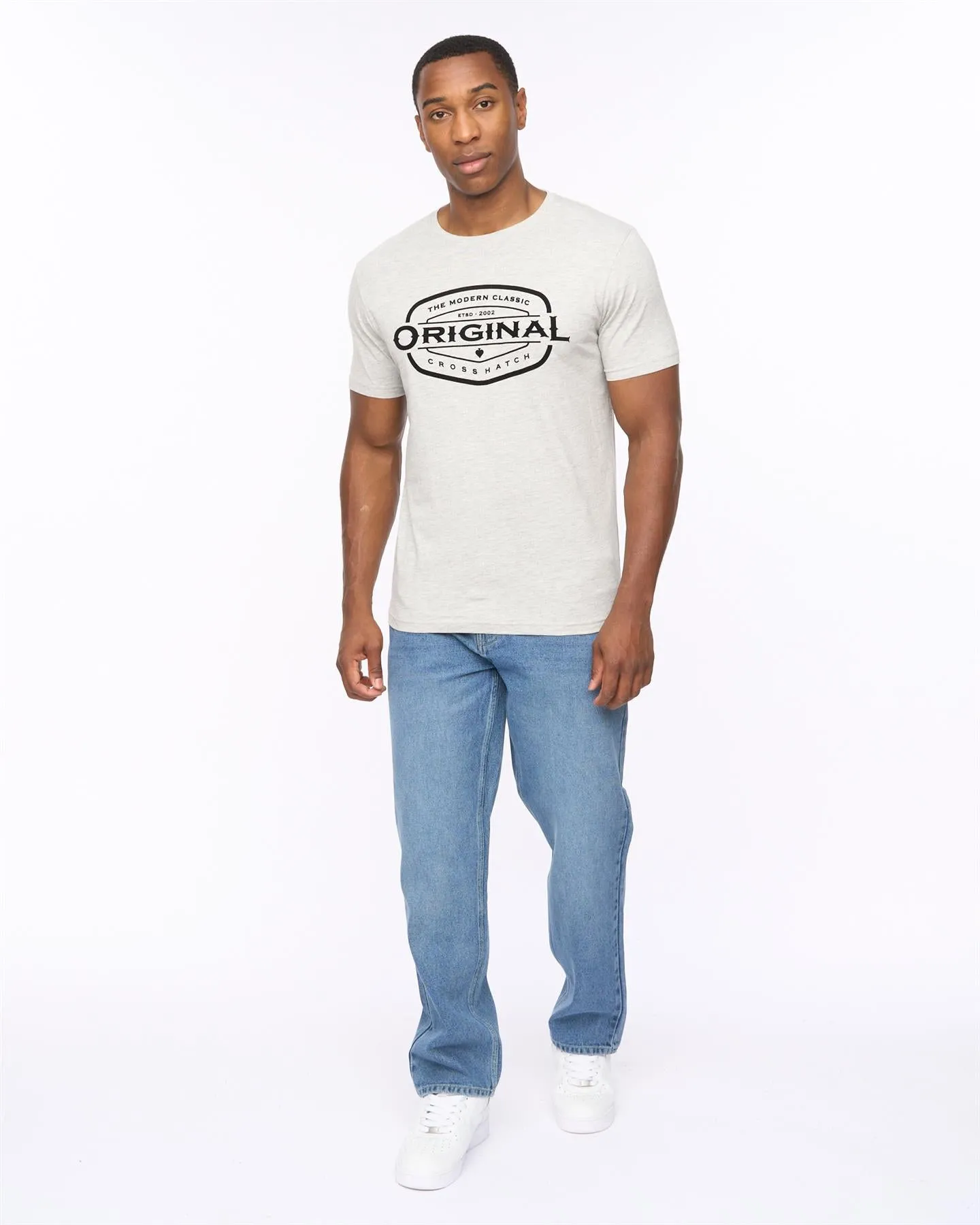 Mens Traptons T-Shirt Grey Marl sold by Brand Corner product image thumbnail 3