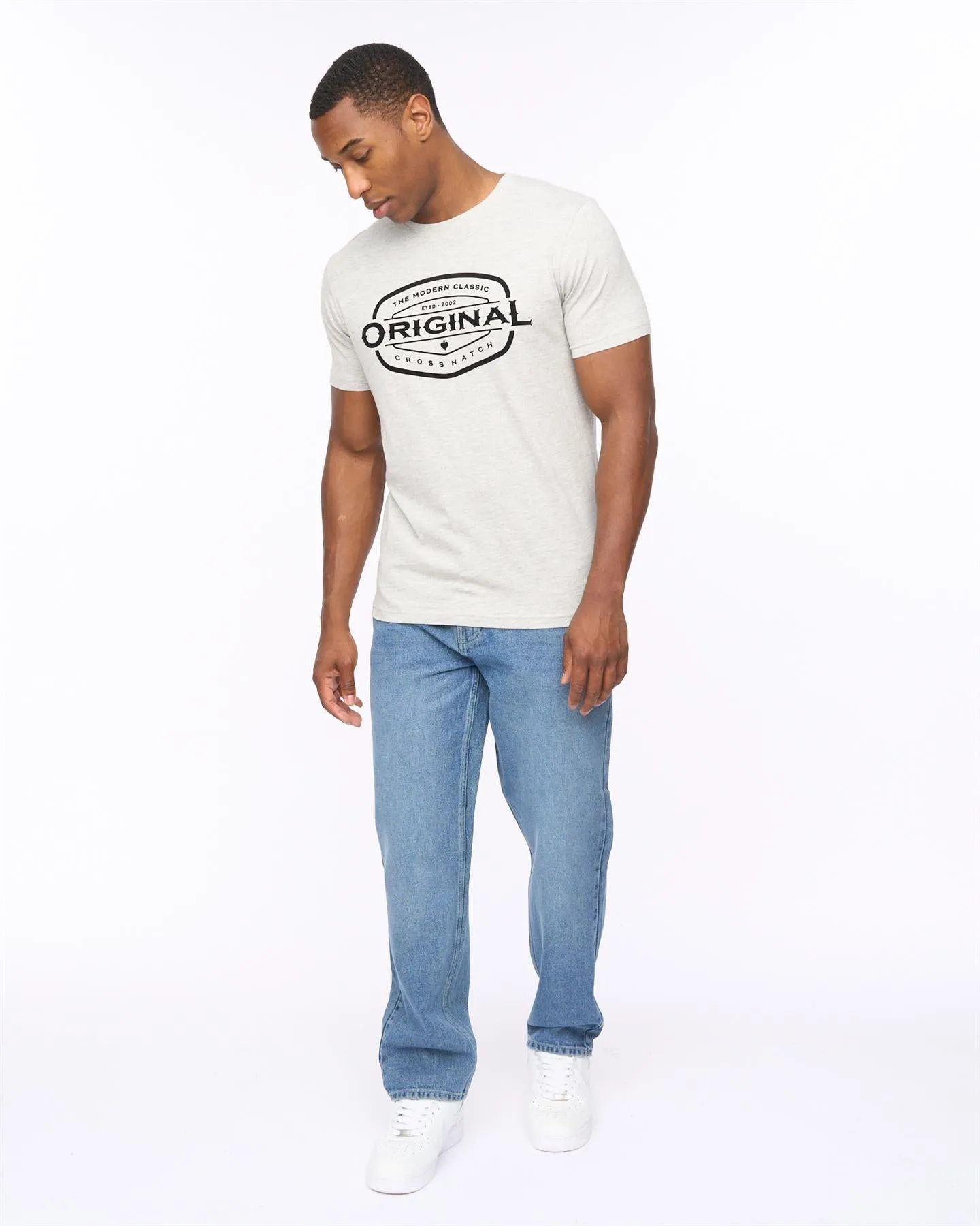 Mens Traptons T-Shirt Grey Marl sold by Brand Corner product image thumbnail 4