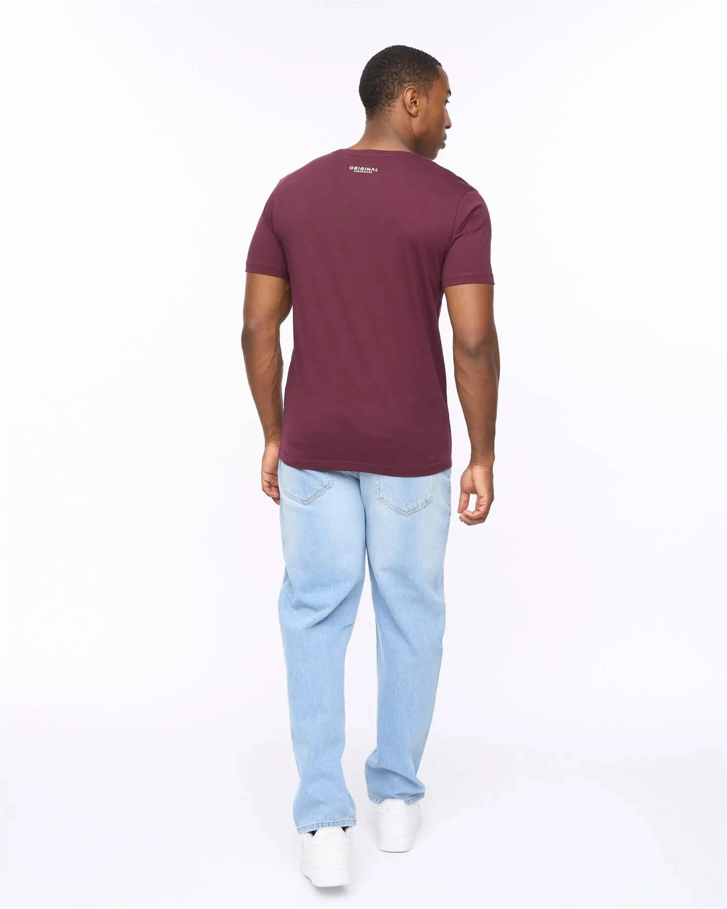 Mens Traptons T-Shirt Raisin sold by Brand Corner product image thumbnail 4