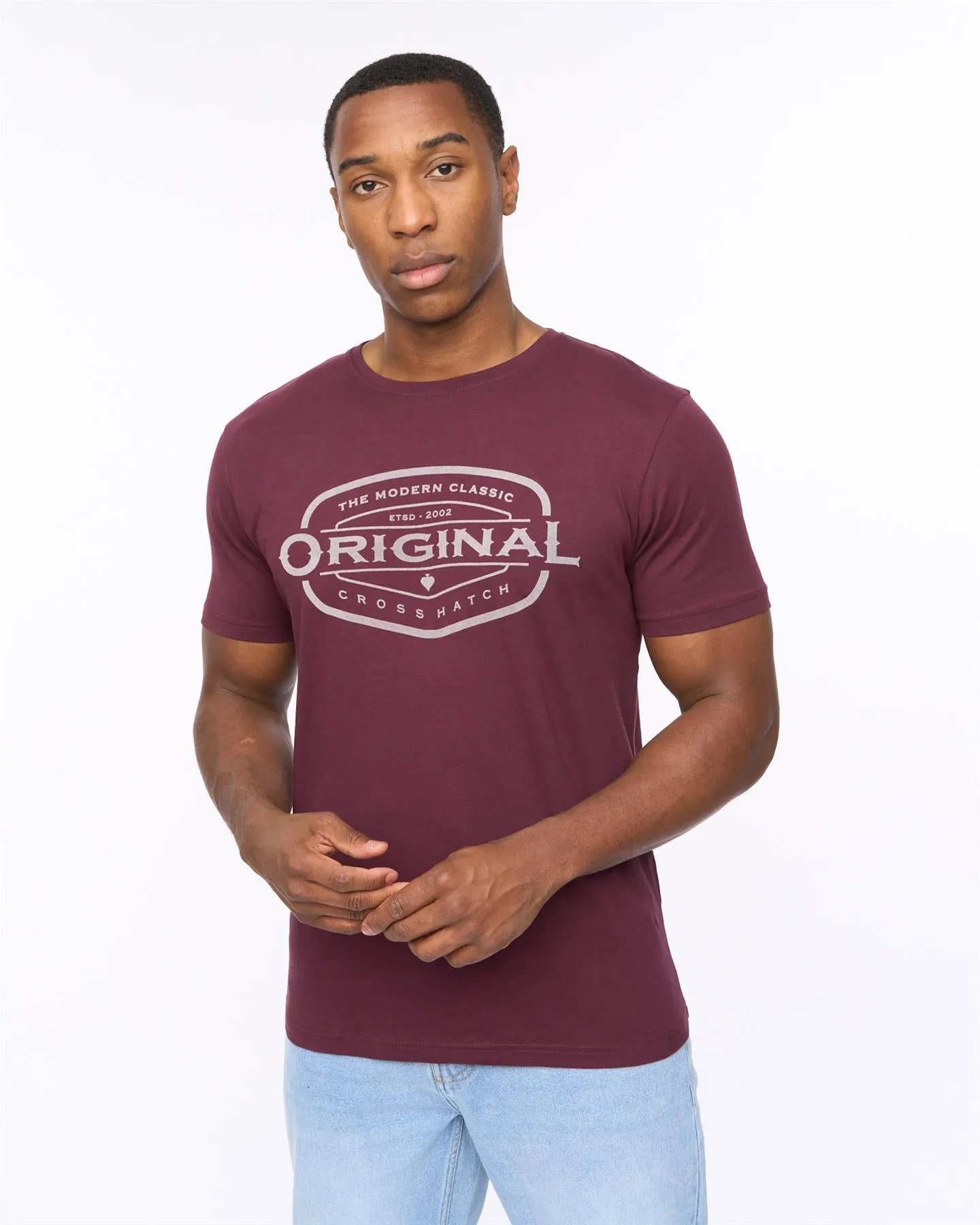 Mens Traptons T-Shirt Raisin sold by Brand Corner