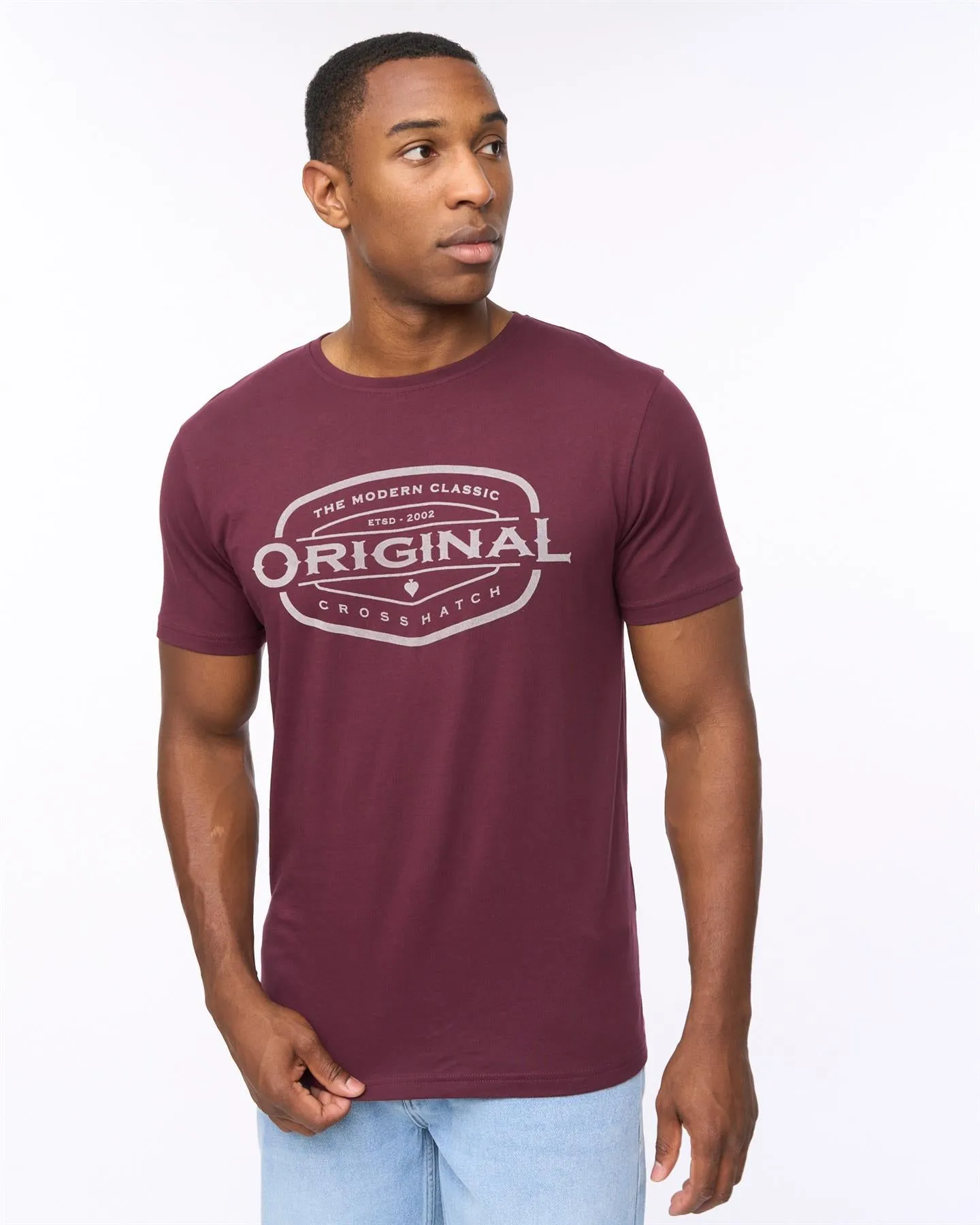 Mens Traptons T-Shirt Raisin sold by Brand Corner product image thumbnail 2