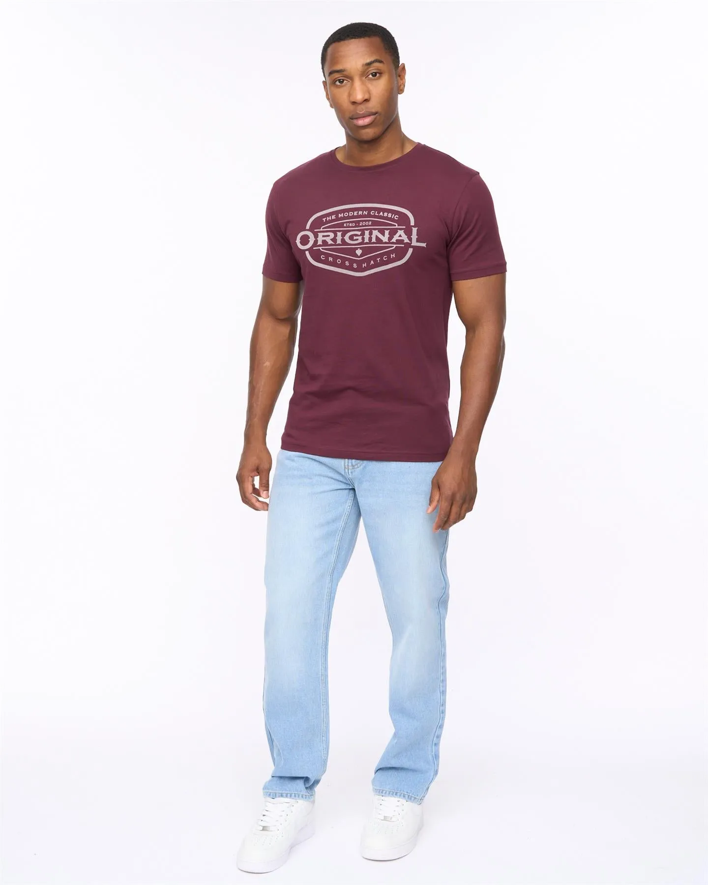 Mens Traptons T-Shirt Raisin sold by Brand Corner product image thumbnail 3