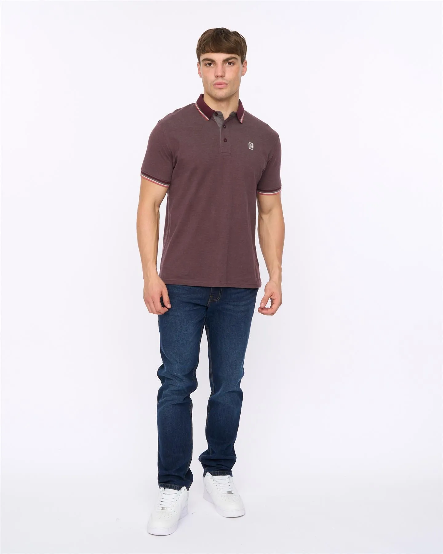 Mens Mettormoore Polo Raisin sold by Brand Corner product image thumbnail 3