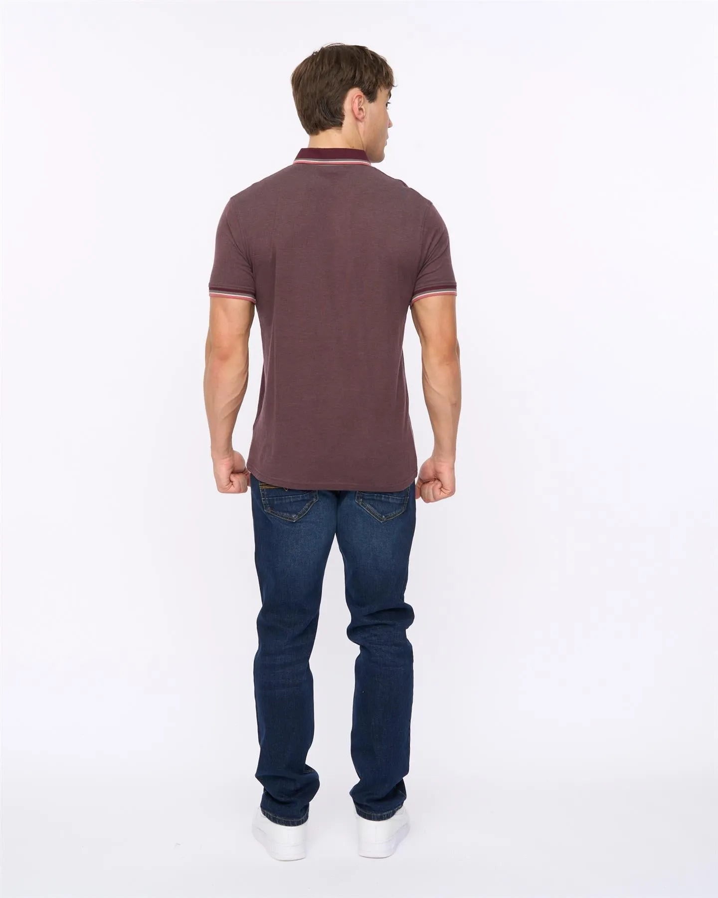 Mens Mettormoore Polo Raisin sold by Brand Corner product image thumbnail 4