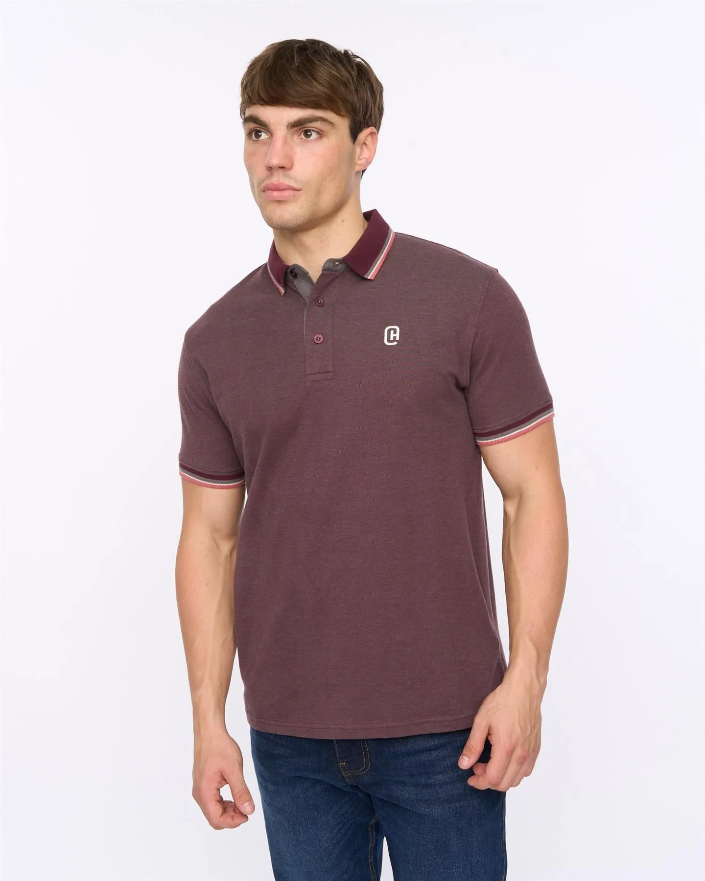 Mens Mettormoore Polo Raisin sold by Brand Corner product image thumbnail 2