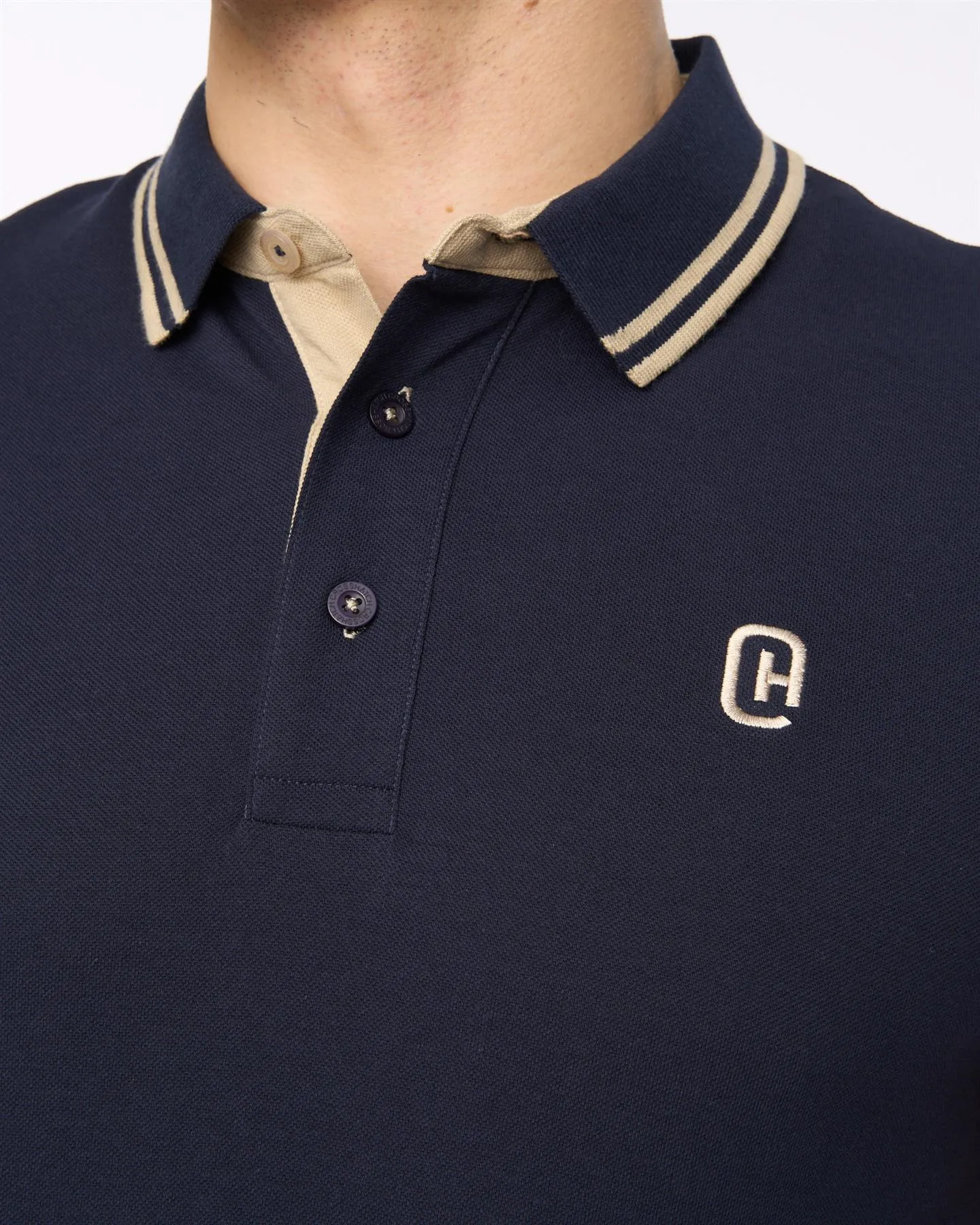 Mens Mackerby Polo Navy sold by Brand Corner product image thumbnail 5