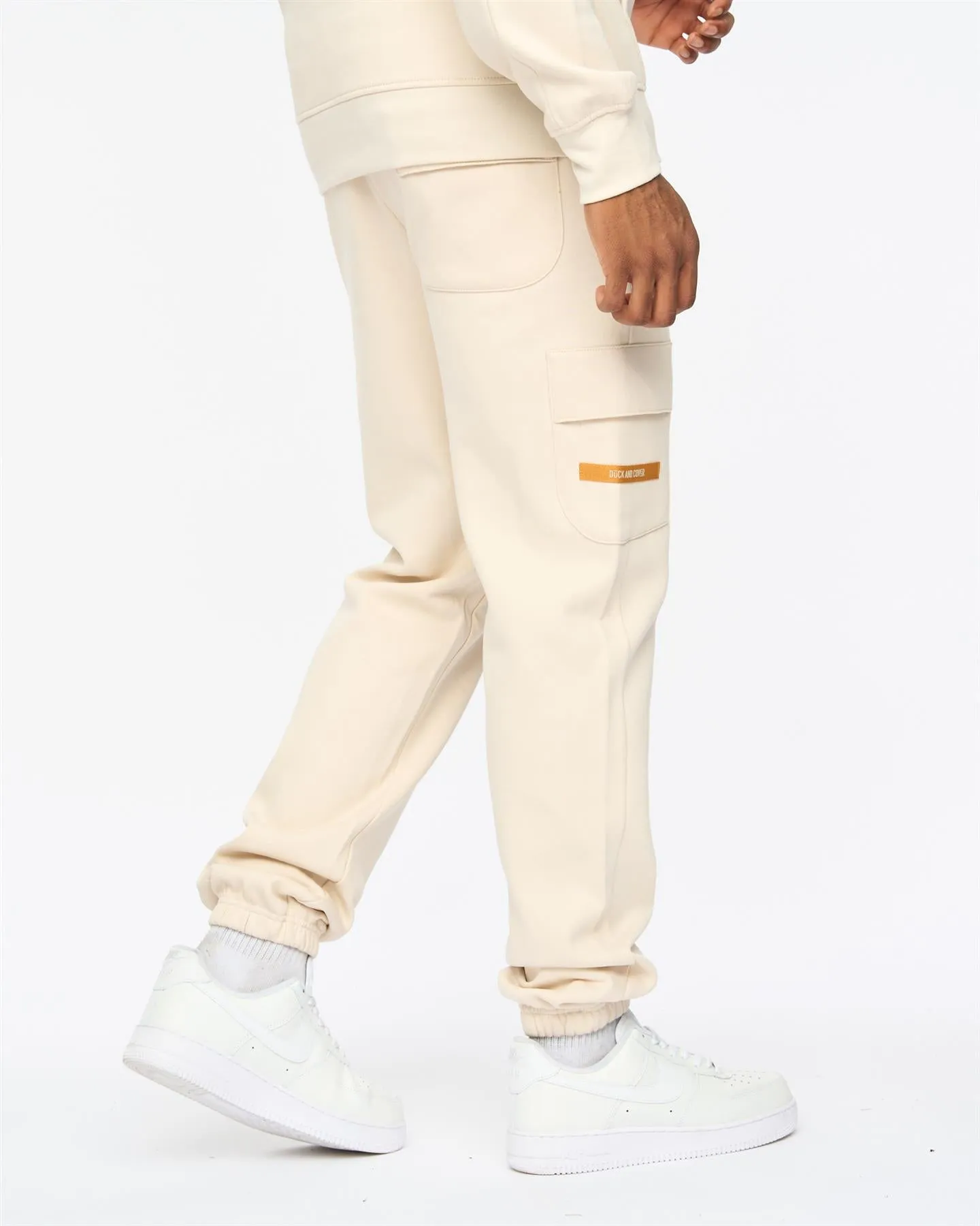 Mens Adamsberg Joggers Off White sold by Brand Corner product image thumbnail 4