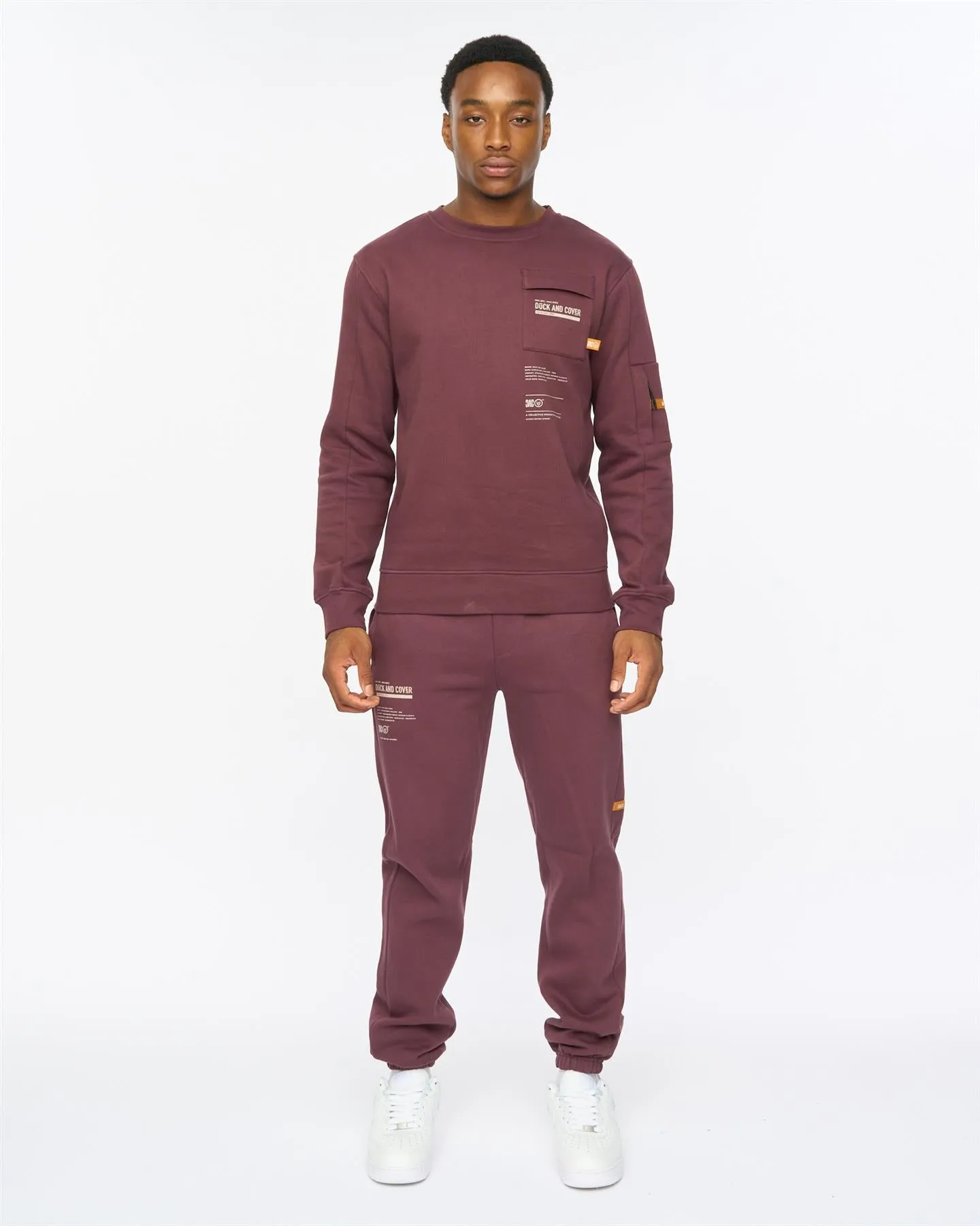 Mens Applewold Joggers Raisin sold by Brand Corner product image thumbnail 2