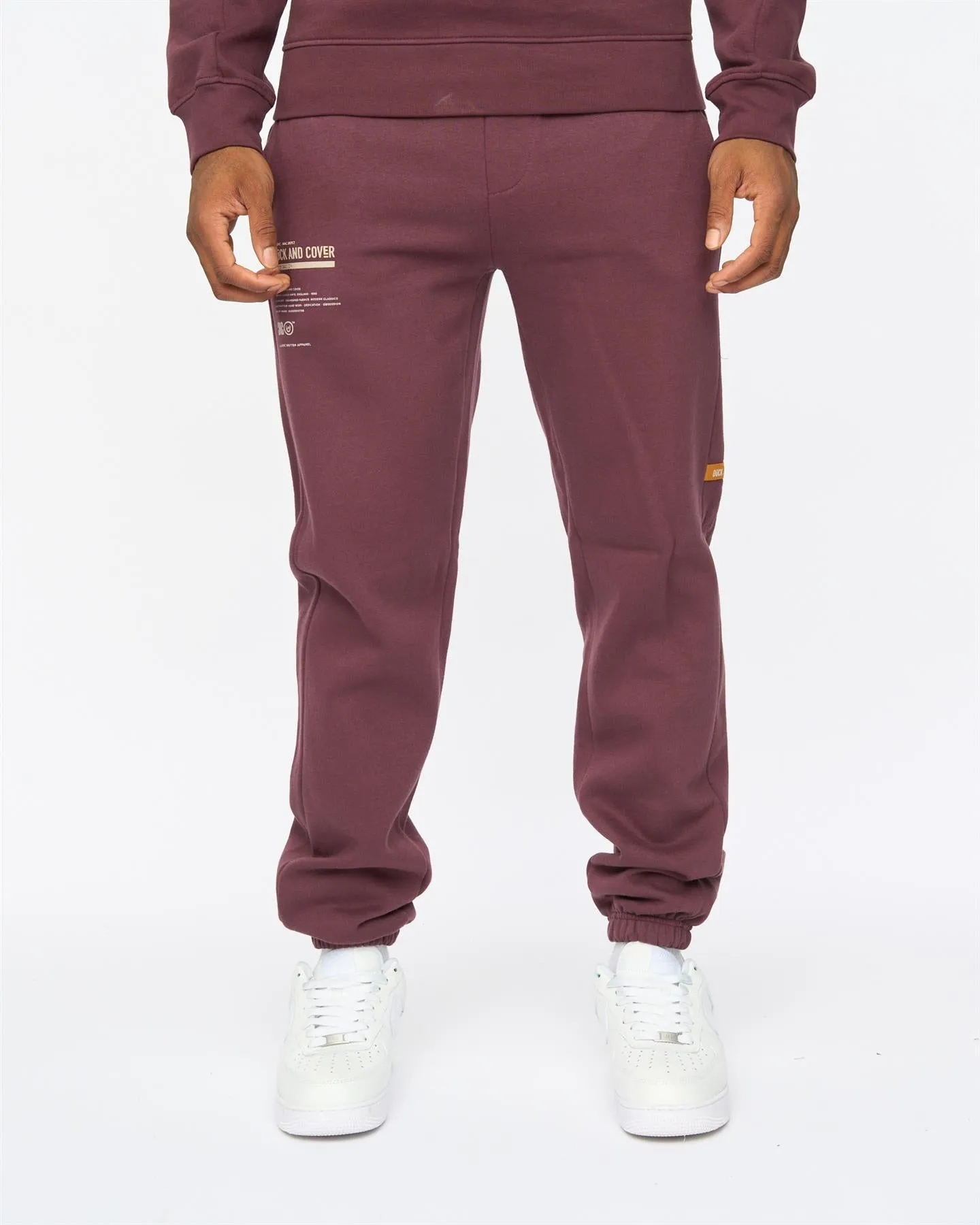 Mens Applewold Joggers Raisin sold by Brand Corner