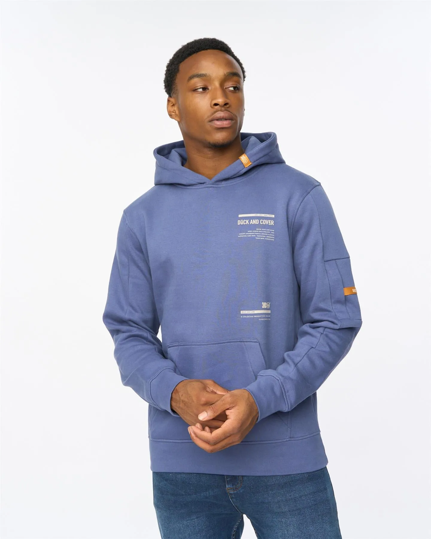 Mens Ambridge Hoodie Denim Blue sold by Brand Corner product image thumbnail 4