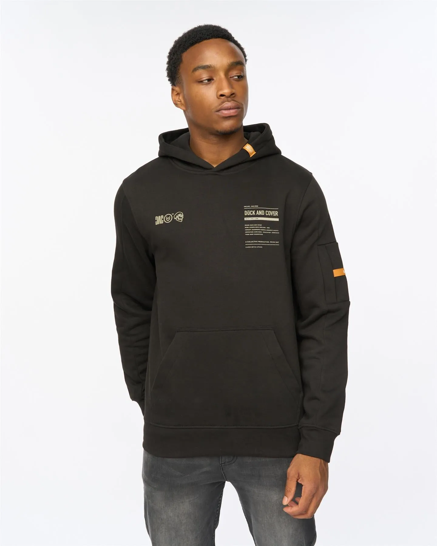 Mens Skullmatic Hoodie Black sold by Brand Corner product image thumbnail 2