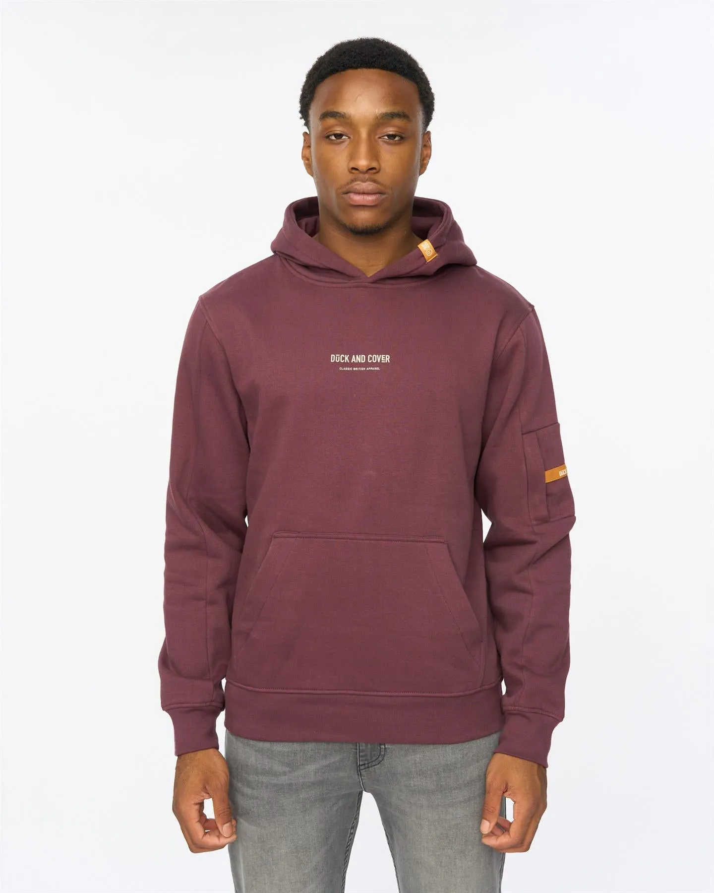Mens Brammers V2 Hoodie Raisin sold by Brand Corner