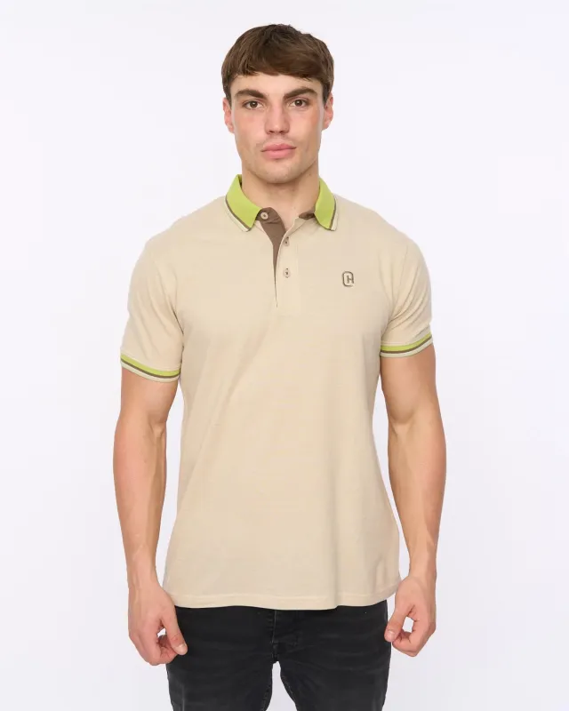 Mens Mettormoore Polo Off White sold by Brand Corner