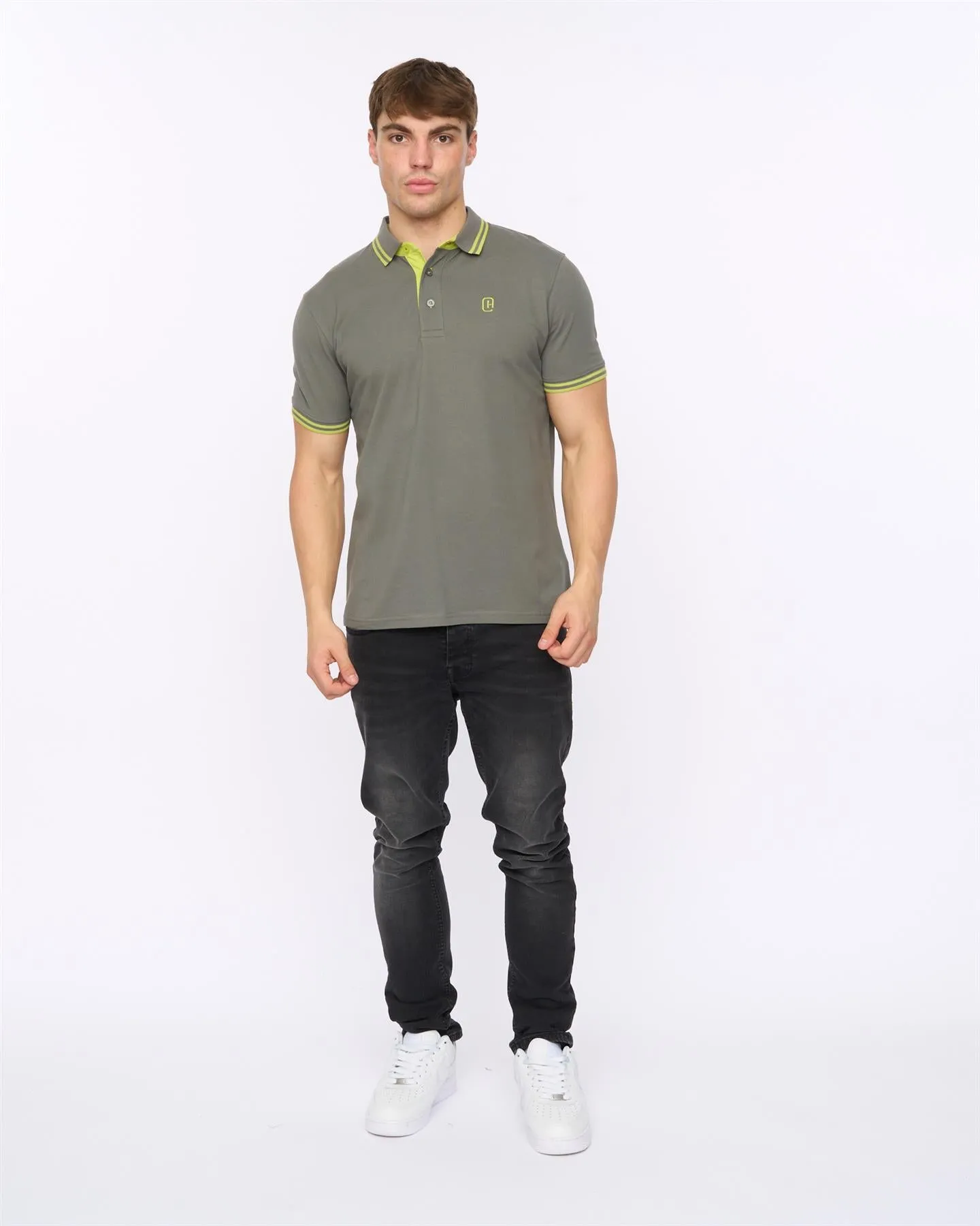 Mens Mackerby Polo Olive sold by Brand Corner product image thumbnail 3