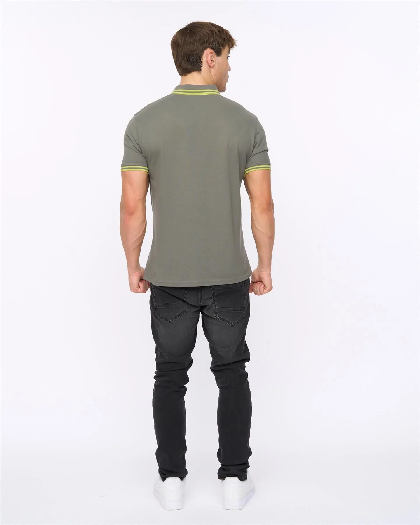Mens Mackerby Polo Olive sold by Brand Corner product image thumbnail 5