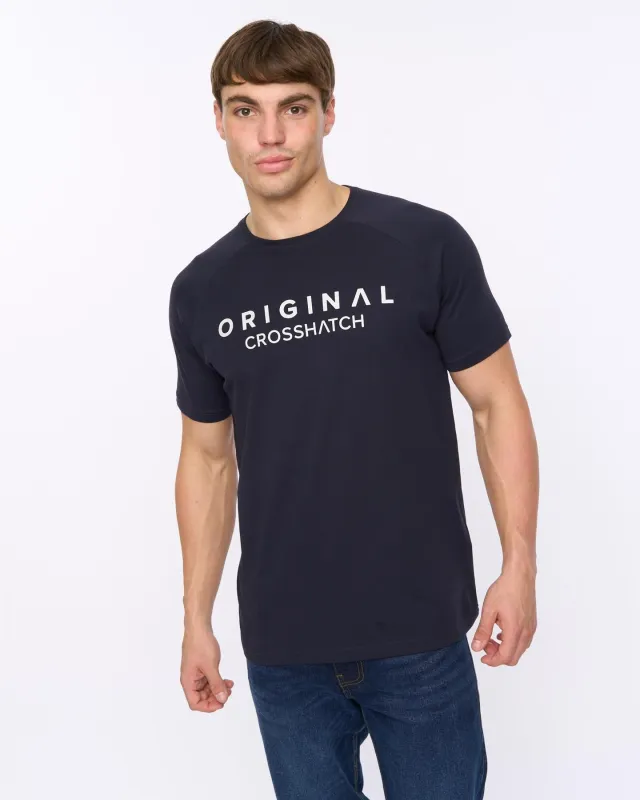 Mens Chantlars T-Shirt Navy sold by Brand Corner
