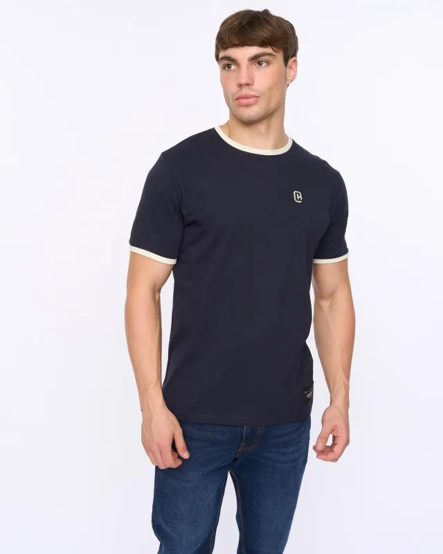 Mens Lamtopi T-Shirt Navy made by Brand Corner