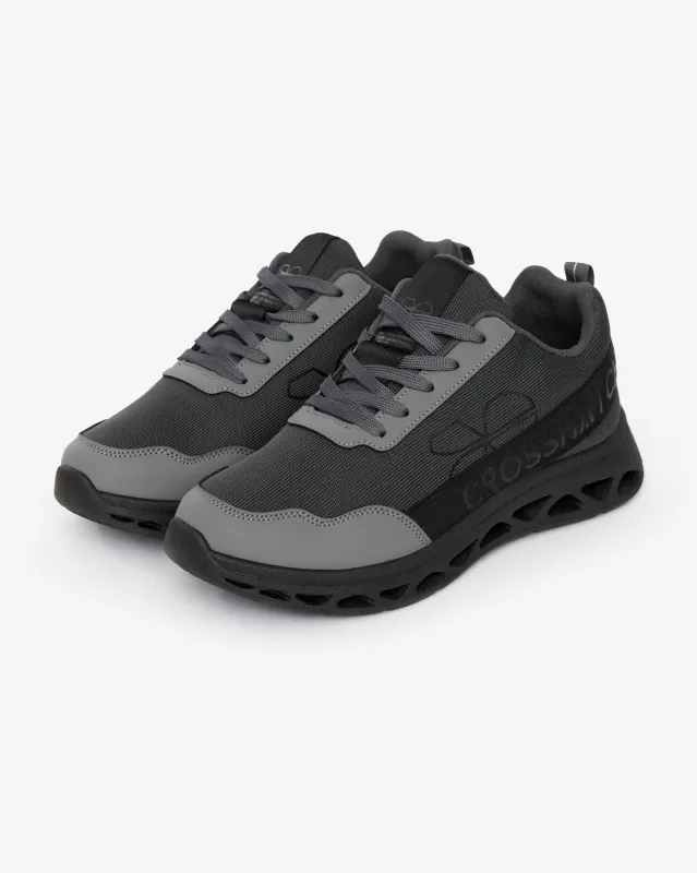 Mens Jesmond Trainers Grey/White sold by Brand Corner