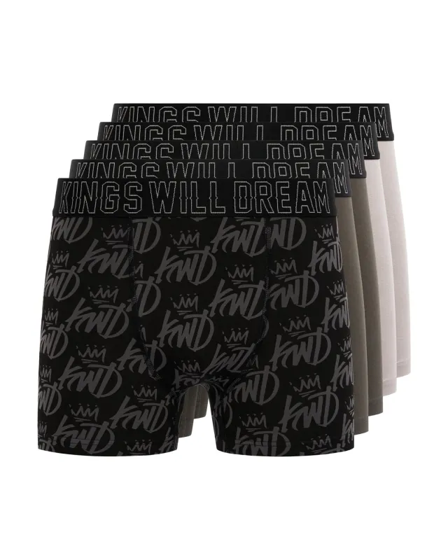 Mens Kingsported Boxers 5pk Multi sold by Brand Corner