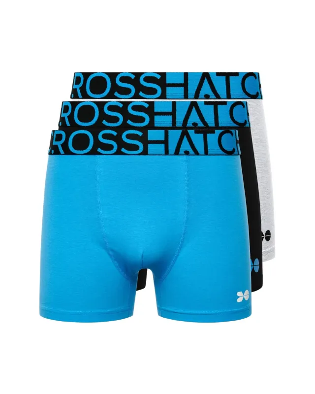 Mens Dumas Boxers 3pk Malibu Blue sold by Brand Corner