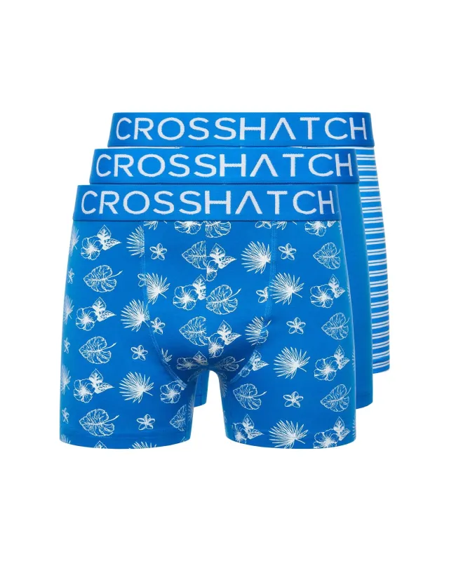 Mens Hovland Boxers 3pk Directoire Blue sold by Brand Corner