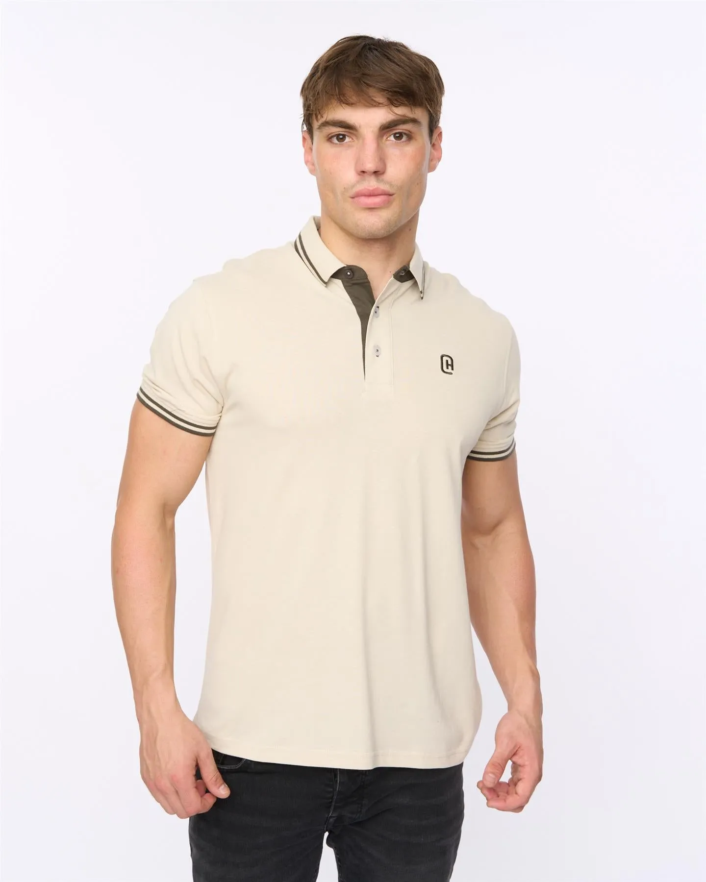 Mens Mackerby Polo Off White sold by Brand Corner product image thumbnail 2