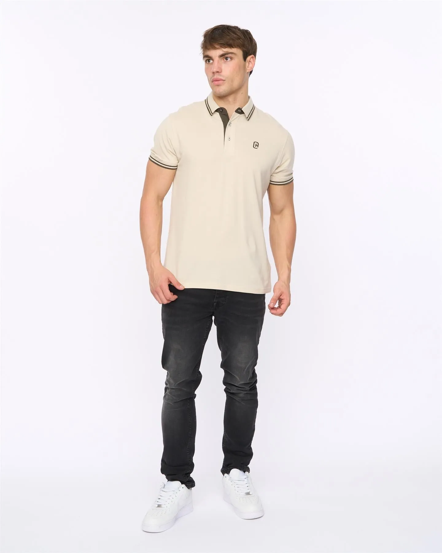 Mens Mackerby Polo Off White sold by Brand Corner product image thumbnail 3