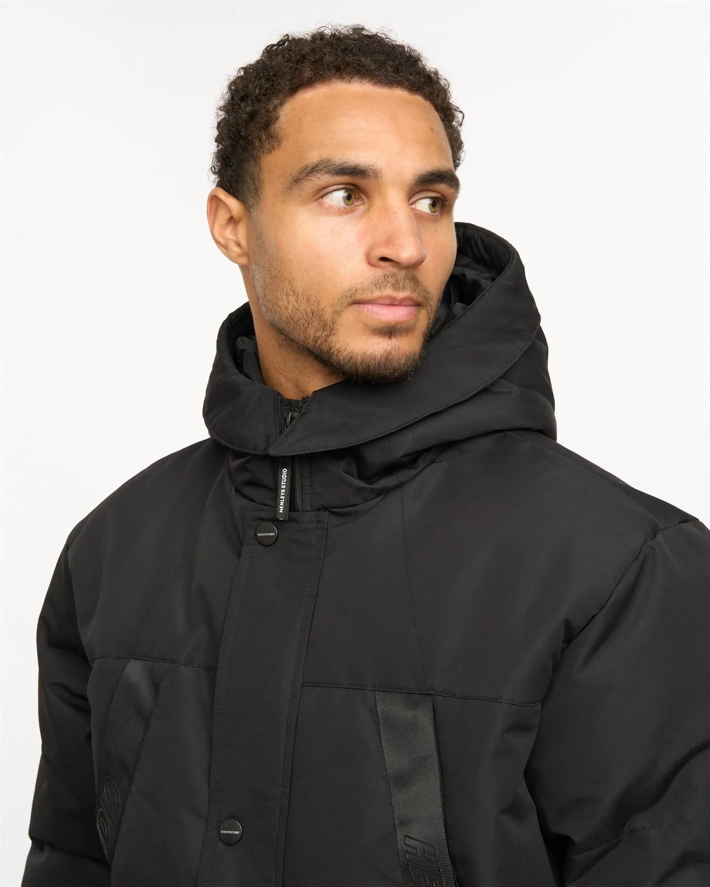 Mens Traction Bomber Jacket Black sold by Brand Corner product image thumbnail 5