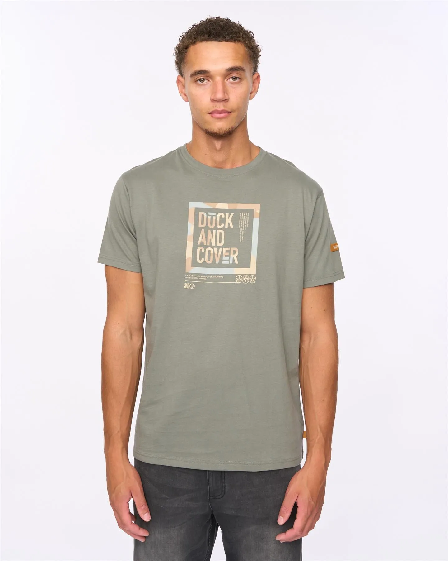 Mens Primatic T-Shirt Dark Olive sold by Brand Corner