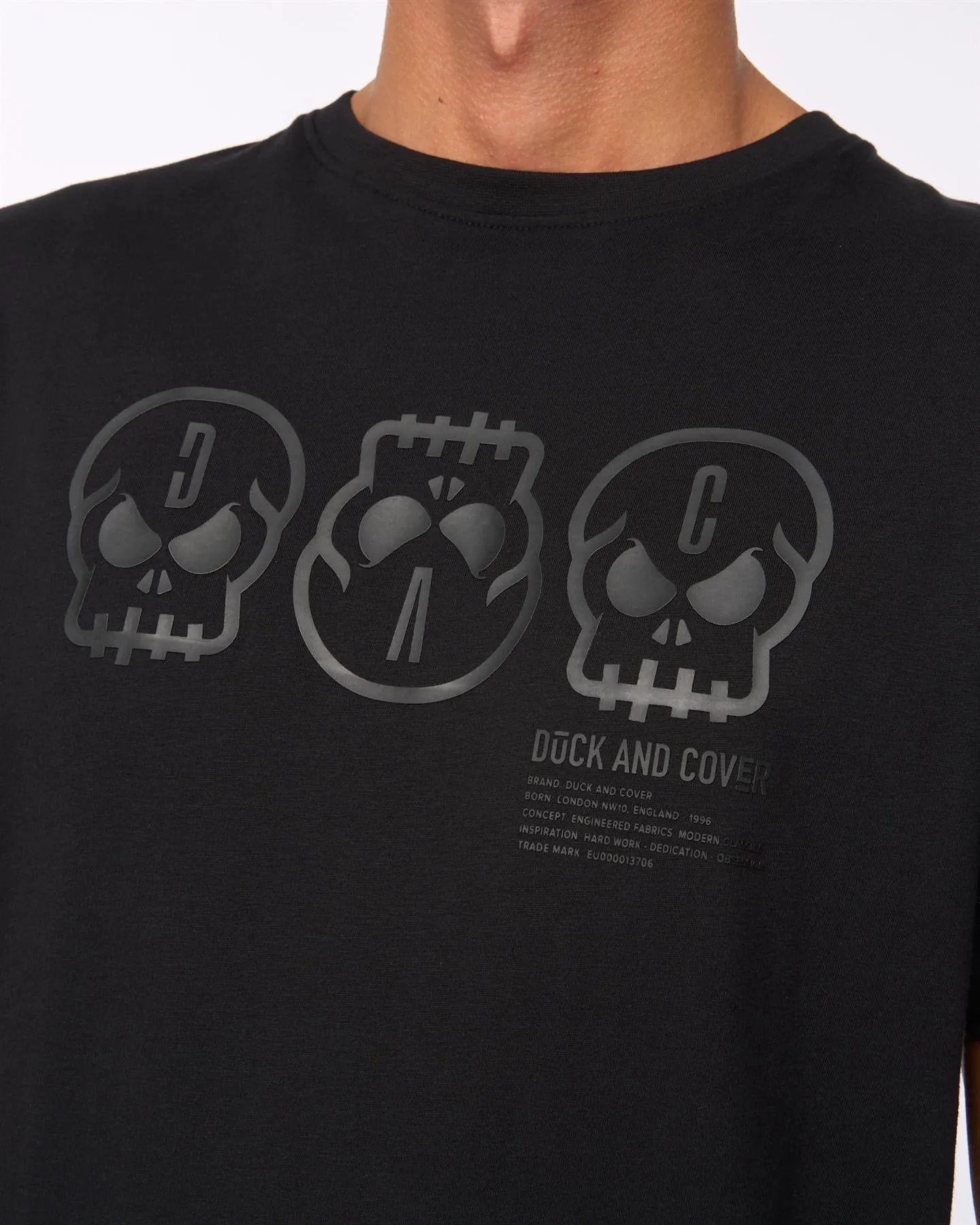 Mens Deltamans T-Shirt Black sold by Brand Corner product image thumbnail 4