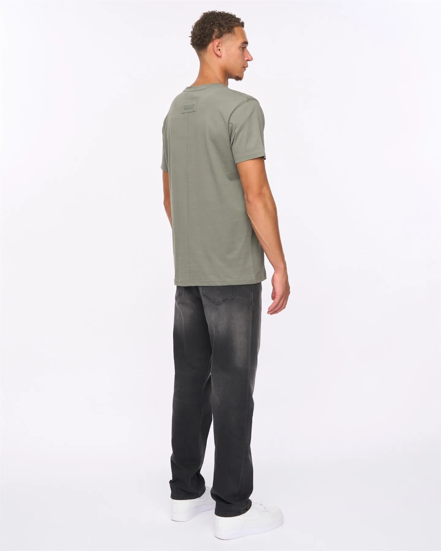 Mens Deltamans T-Shirt Dark Olive sold by Brand Corner product image thumbnail 5