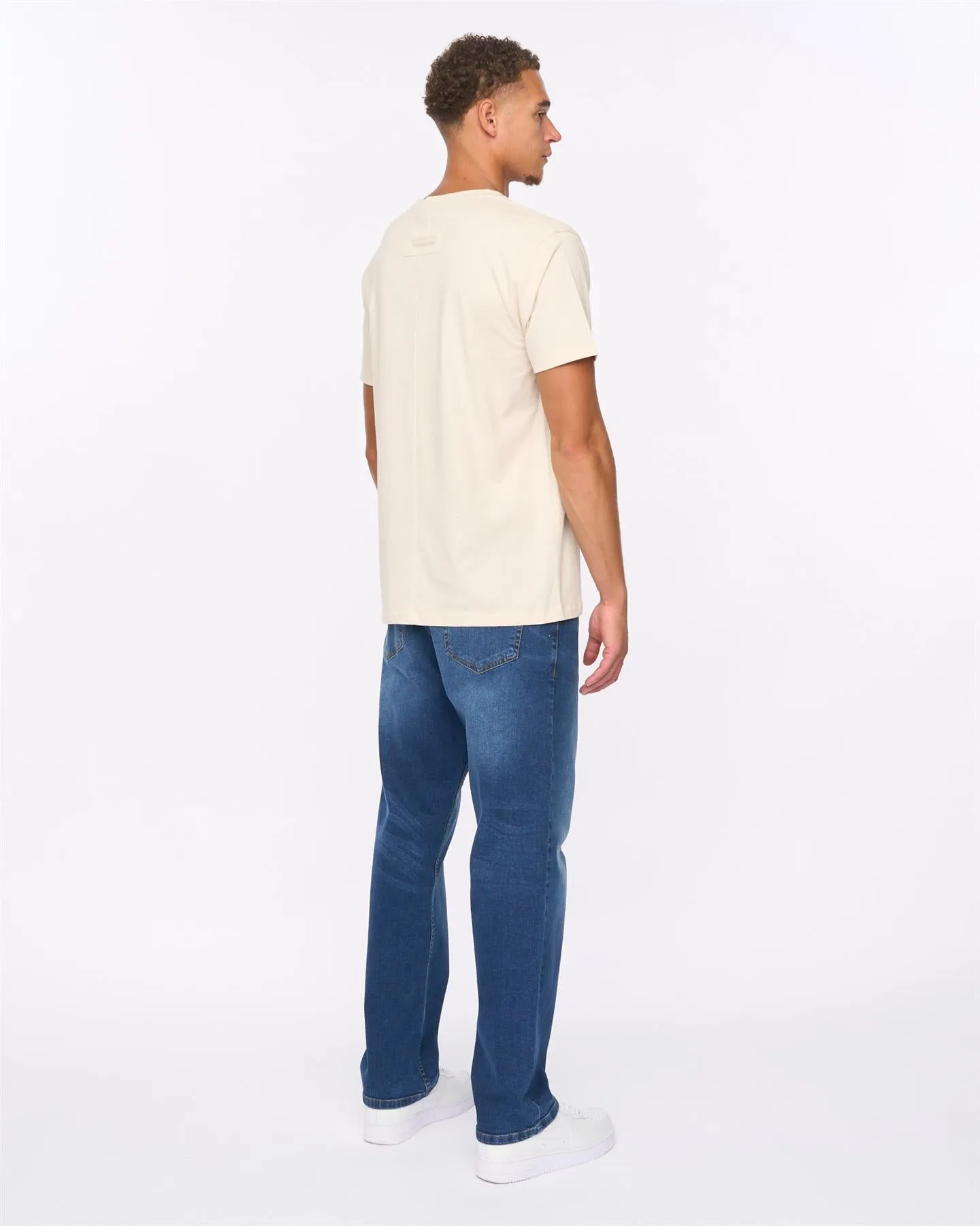 Mens Deltamans T-Shirt Light Stone sold by Brand Corner product image thumbnail 5