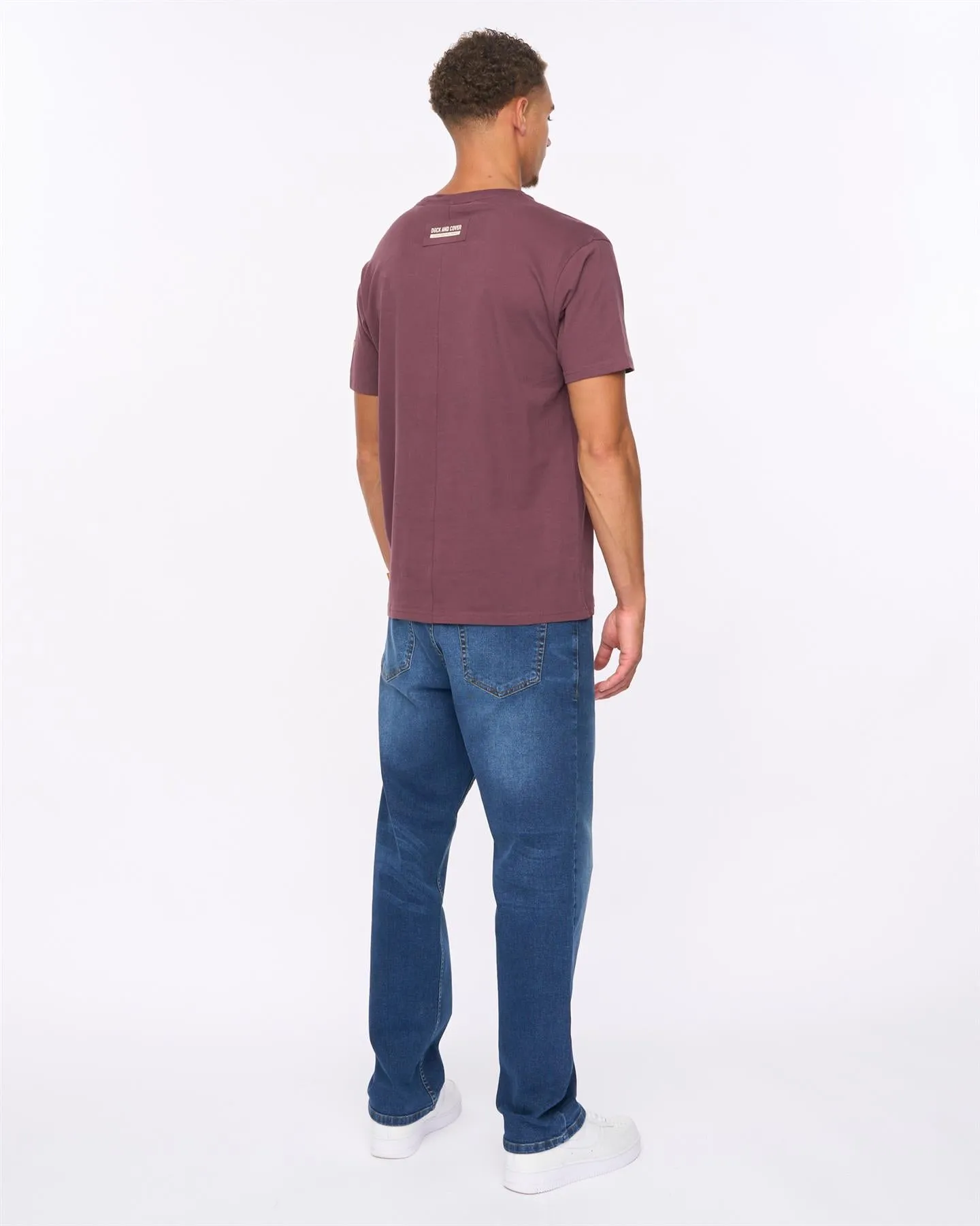 Mens Cramptone T-Shirt Raisin sold by Brand Corner product image thumbnail 5