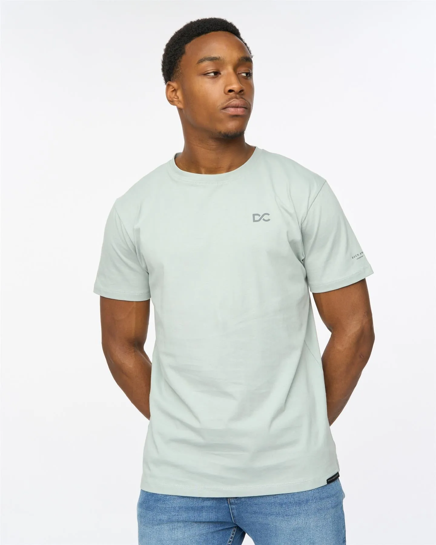 Mens Trimlines Heavy T-Shirt Steel Blue sold by Brand Corner product image thumbnail 4