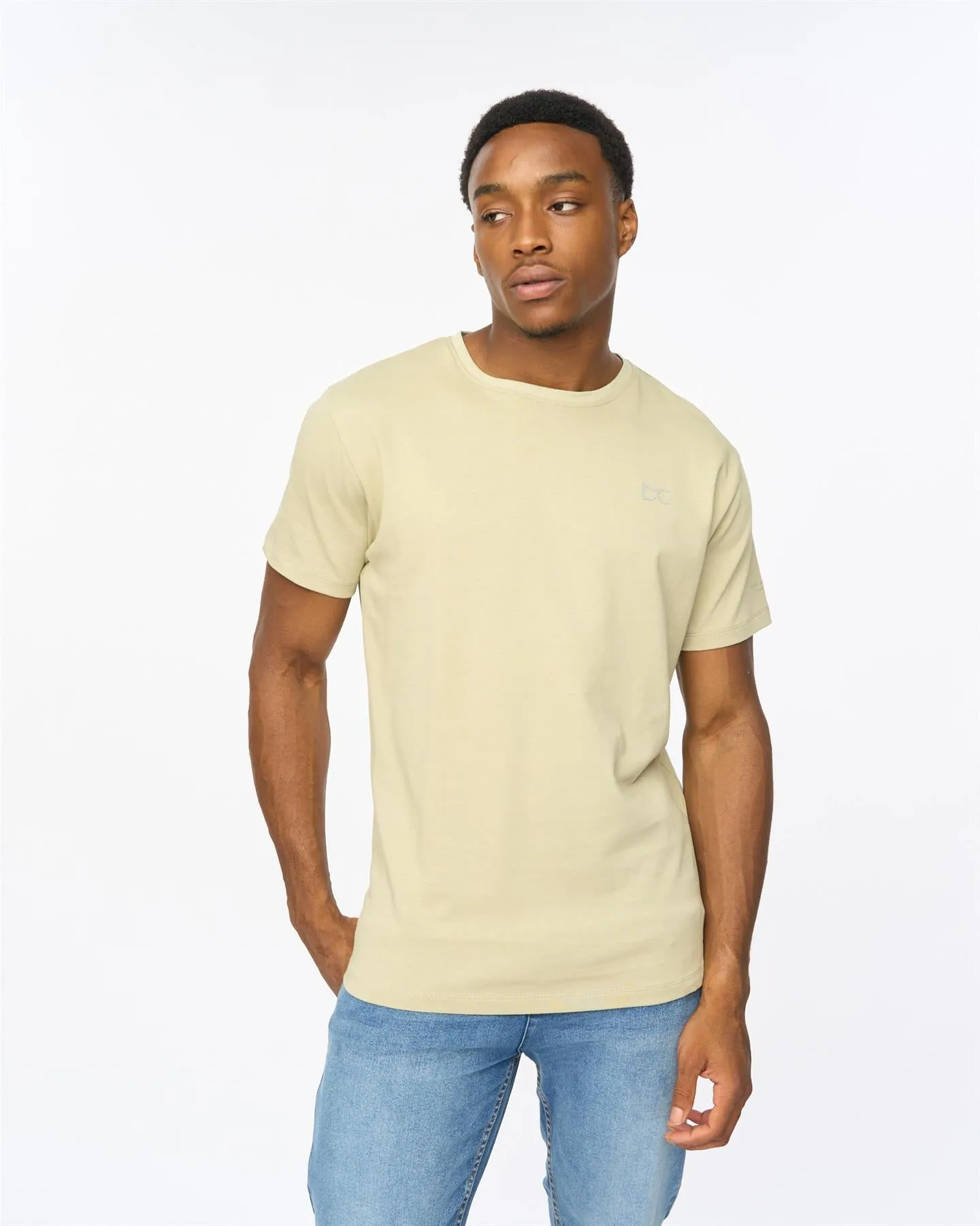 Mens Trimlines Heavy T-Shirt Light Sage sold by Brand Corner product image thumbnail 4