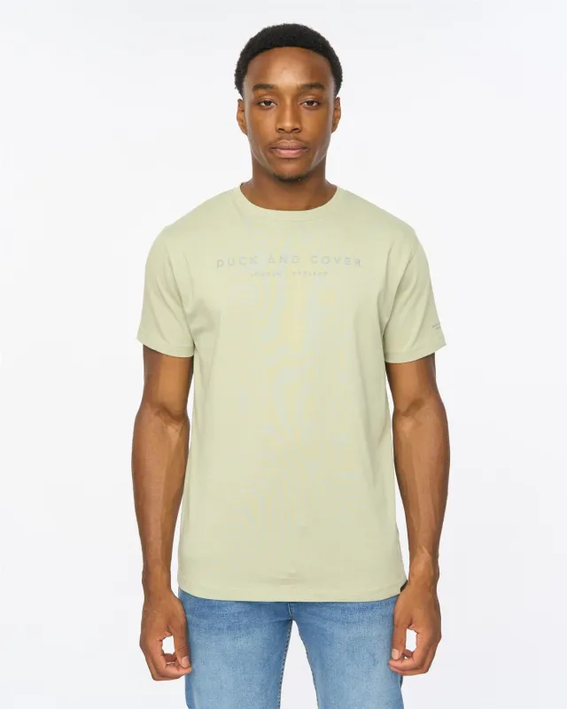 Mens Crytons Heavy T-Shirt Sage sold by Brand Corner